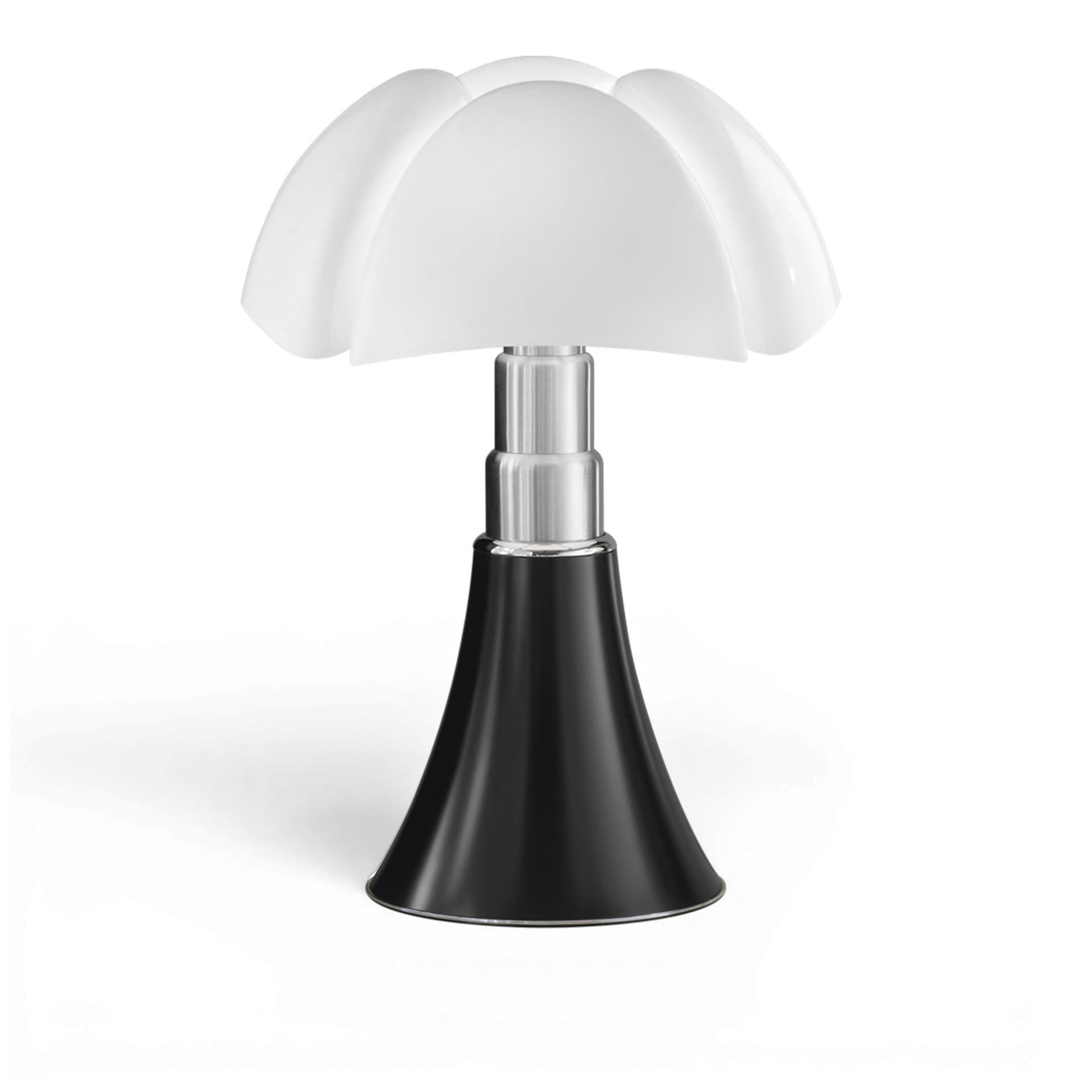 Martinelli Luce - PIPISTRELLO -  12W LED 2700K DIMMABLE - BLACK POLISHED - Bordlamper - Gae Aulenti - Svart