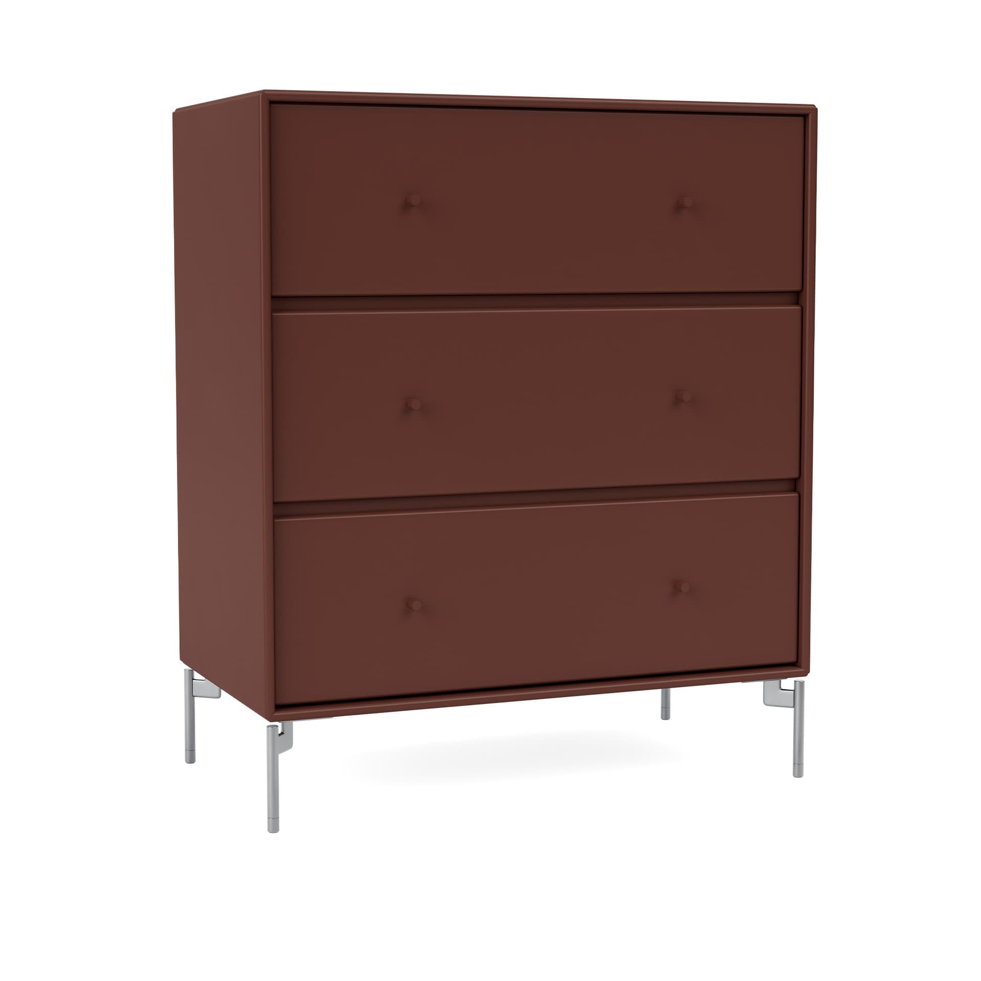 Montana - Carry Dresser 155-Masala Matt Chrome - Skjenker - Peter J. Lassen - Brun - Tre