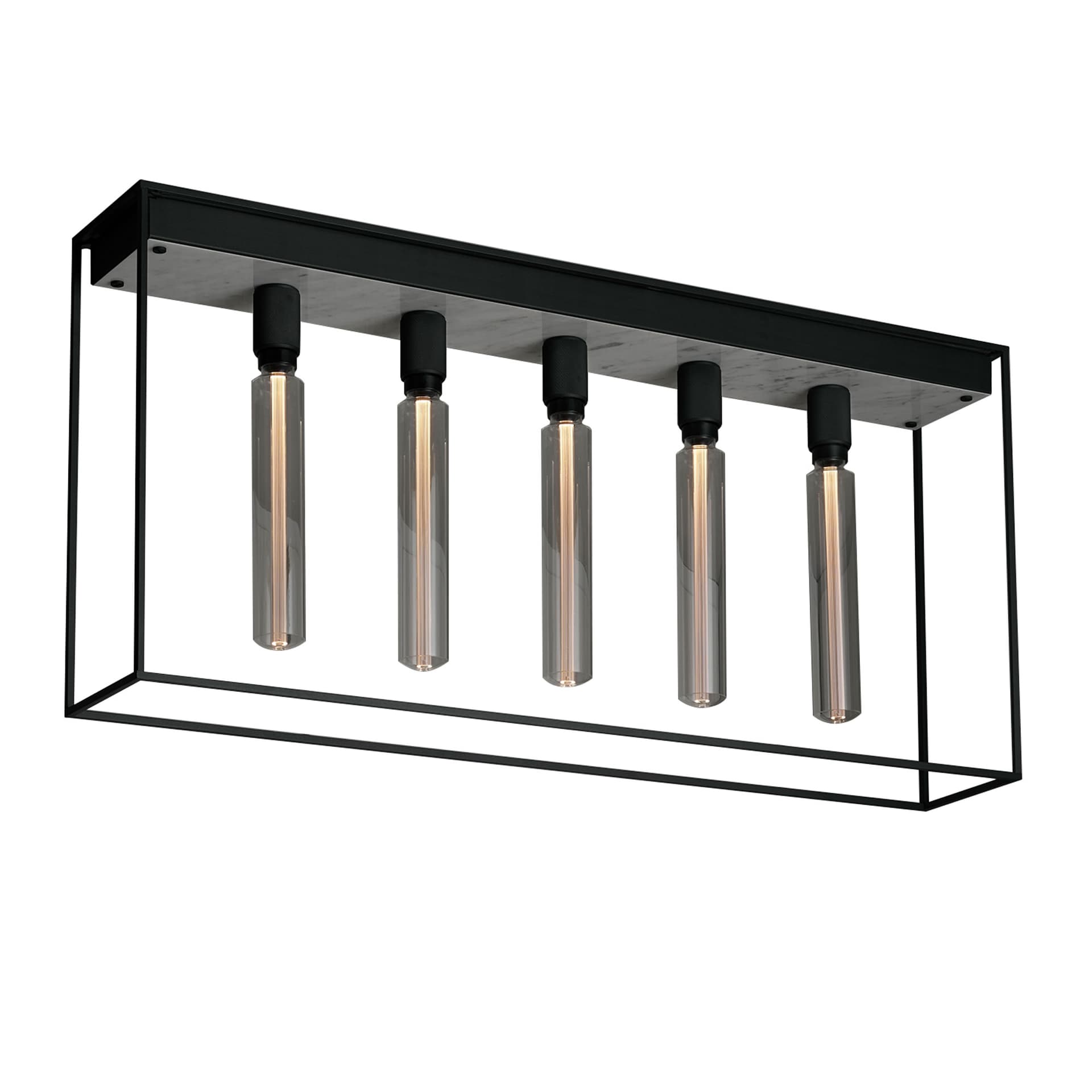 Buster + Punch - Caged Ceiling 5.0 - Polished White Marble - Plafonder - Massimo Buster Minale - Hvit