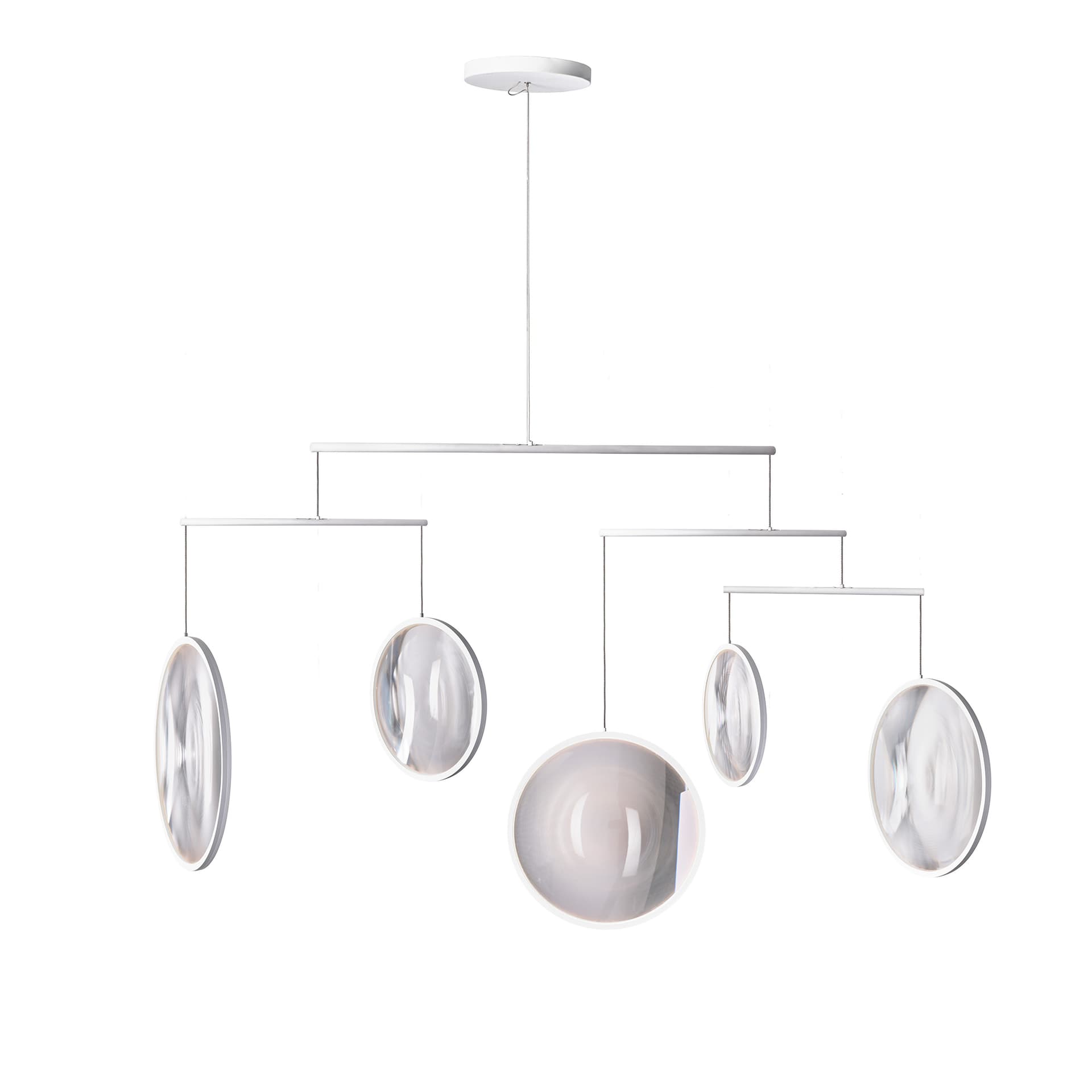 Focus 5 Pendel White DCW - Stue - Aluminium