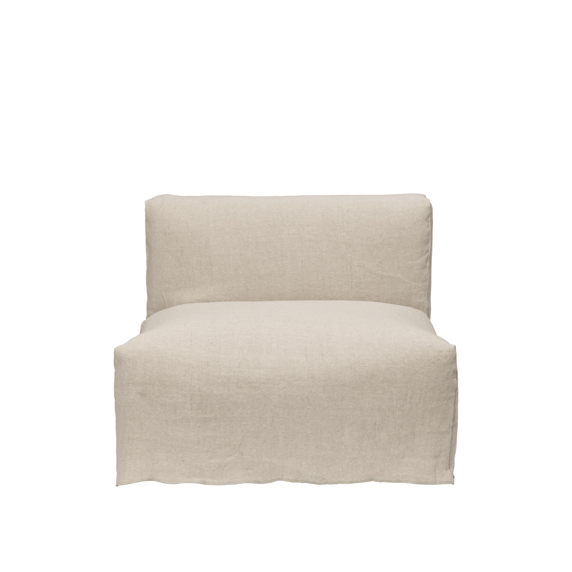 Ferm Living - Catena Center S100 Loose Drape - Natural - Sofaer - Beige - Plast