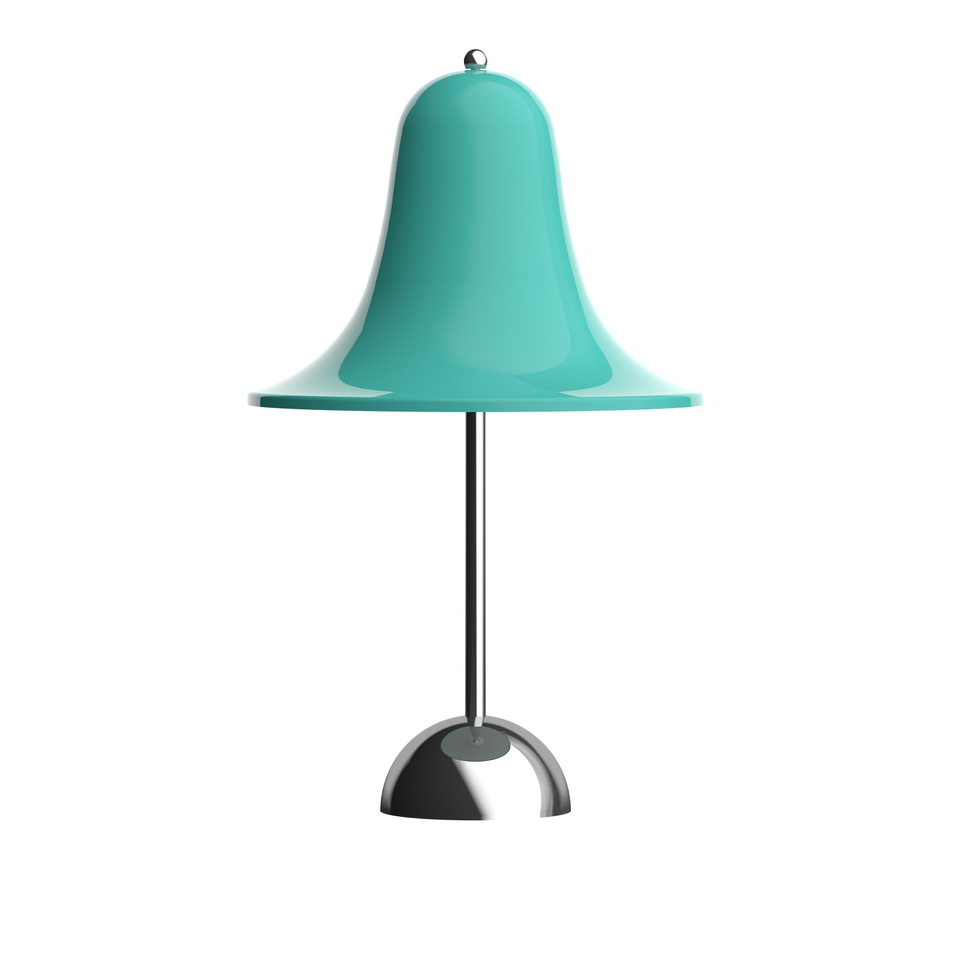 Verpan - Pantop batteridrevet bordlampe lys blågrønn