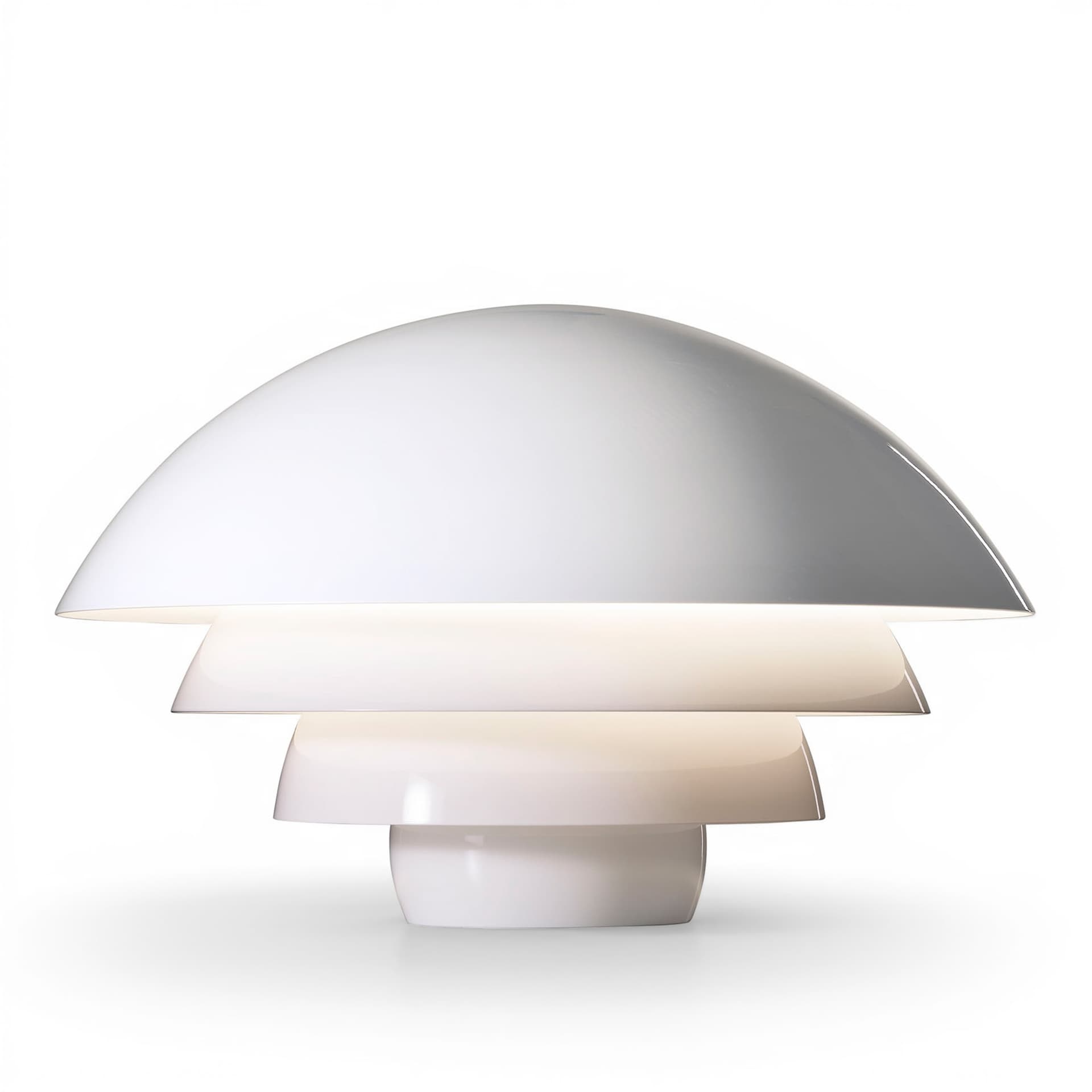 Martinelli Luce - VISIERE - 4 X 15W  E27 - WHITE - Bordlamper - Sergio Asti - Hvit - Metall
