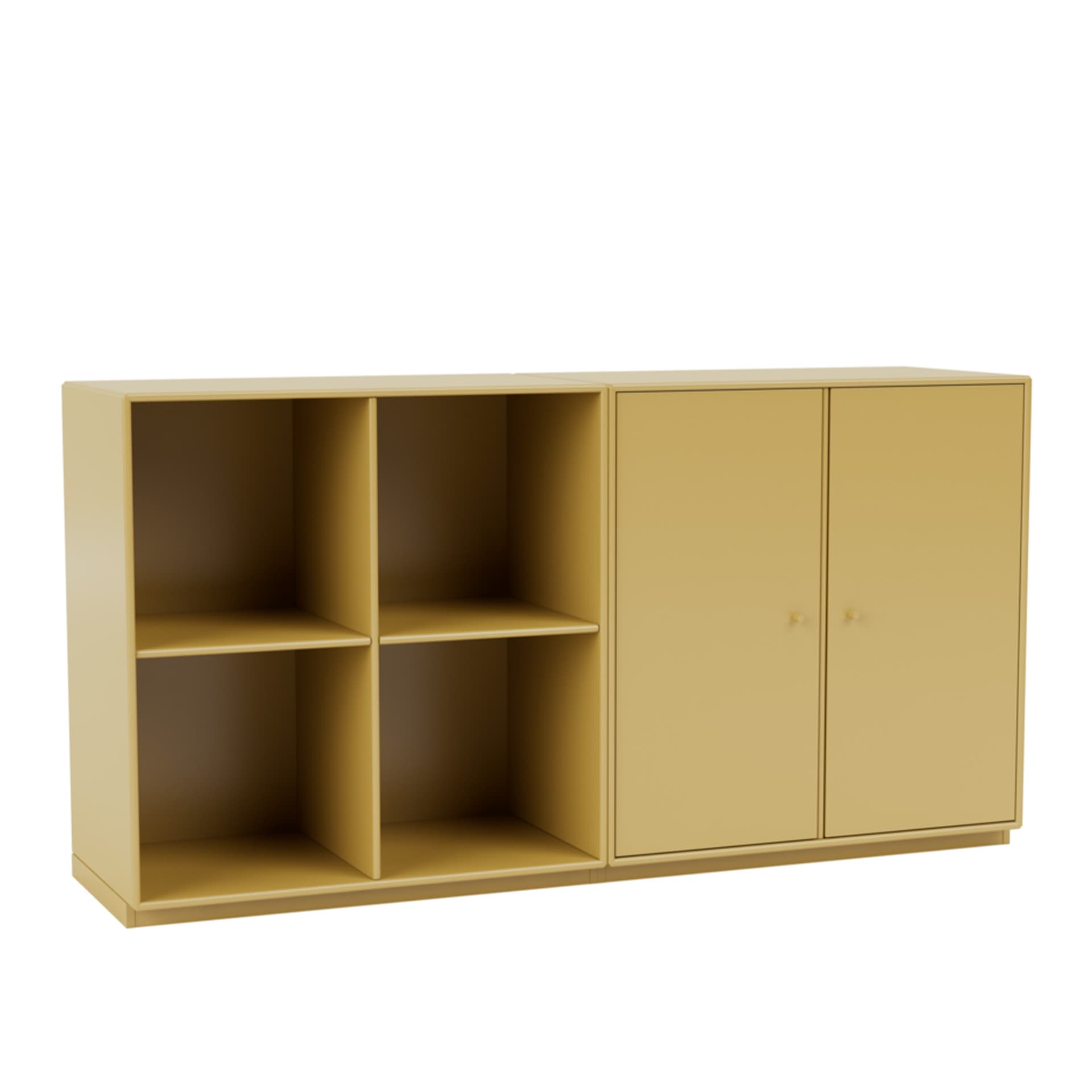 Montana - Pair Classic Sideboard 157-Cumin 06 Plinth 3 cm - Sideboards - Peter J. Lassen - Gul - Tre