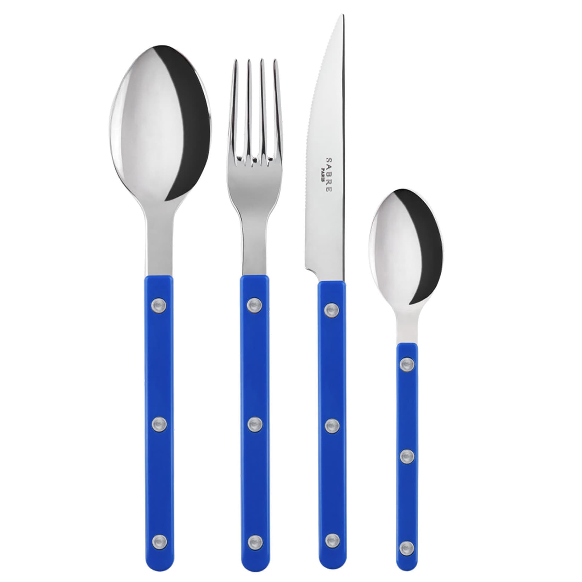 Sabre Paris - Bistrot solid bestickset 24 delar lapis blue - Bestikksett - Metall