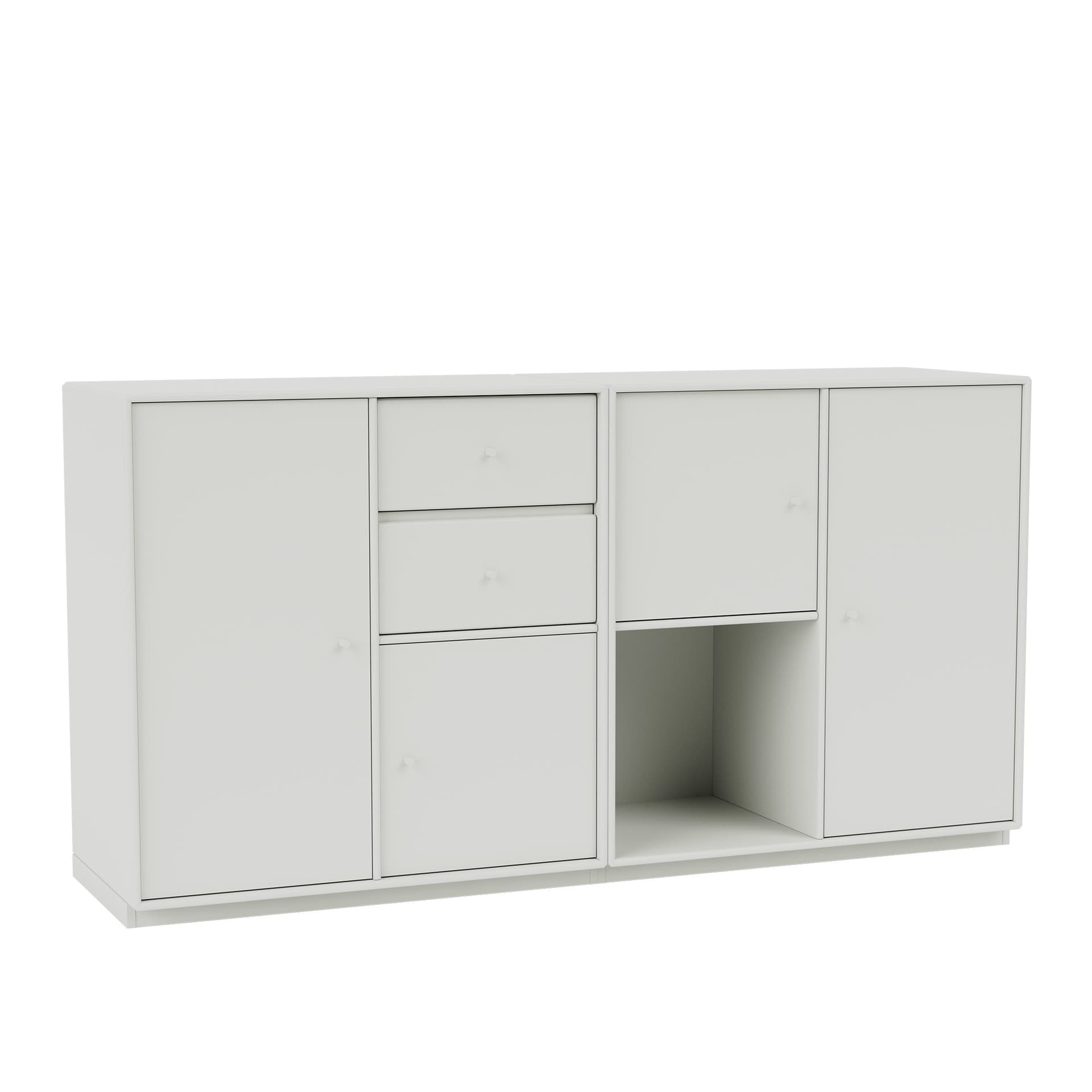 Montana - Couple Sideboard, Plinth H3 cm - Nordic - Sideboards - Peter J. Lassen - Grå