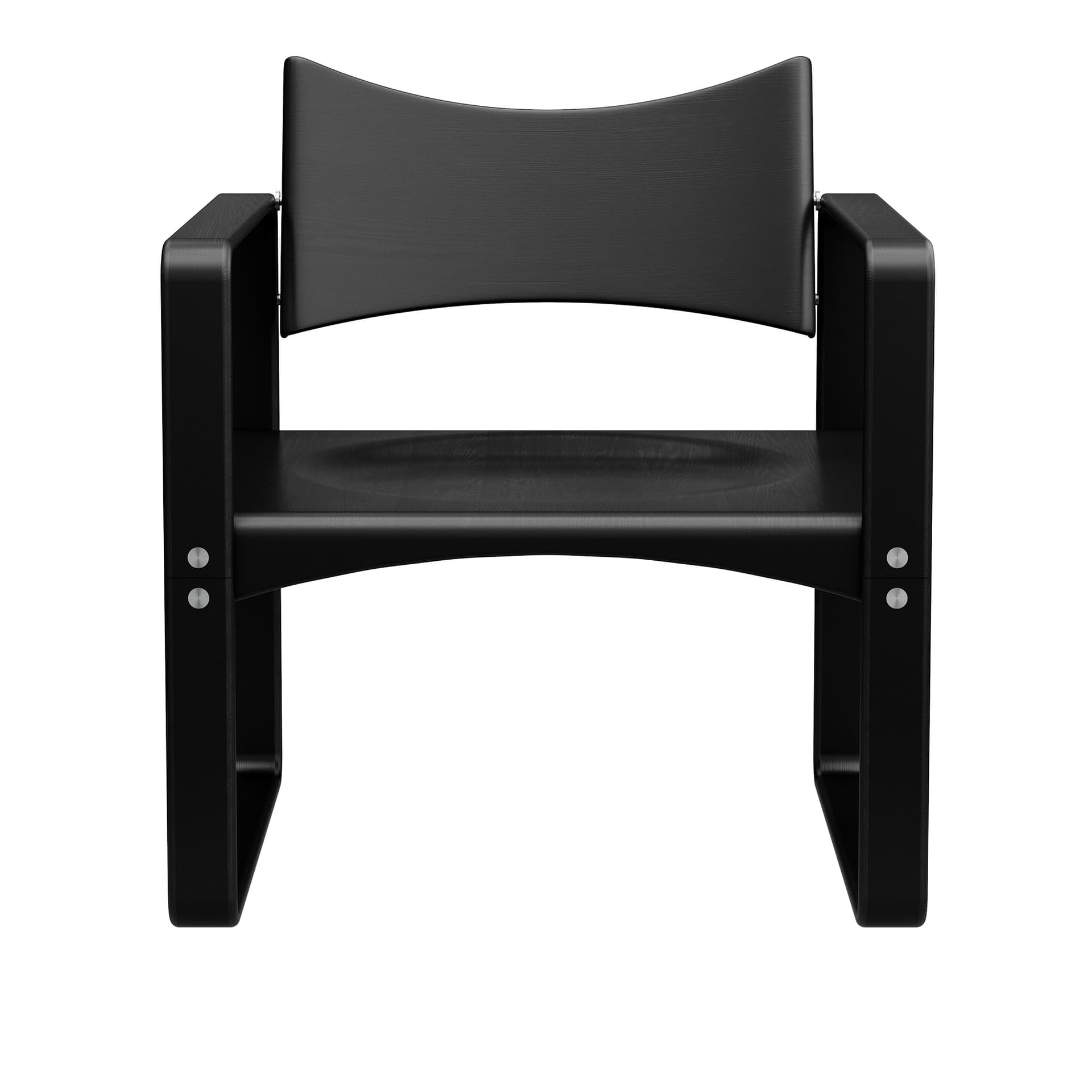 Verpan - Series 270 F Armchair Black - Lenestoler - Verner Panton - Svart - Tre