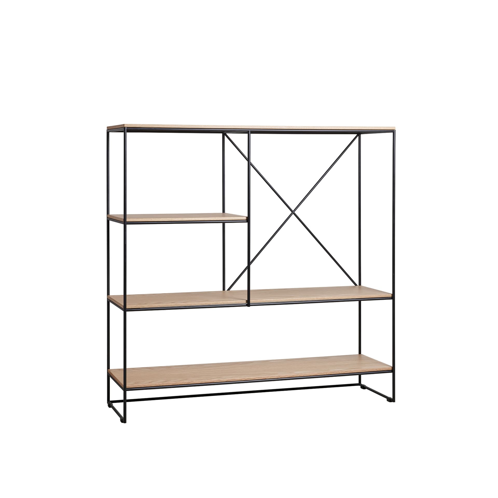 Fritz Hansen - Planner Shelving Medium MC510 - Hyller - Paul McCobb - Tre farget - Metall/Tre