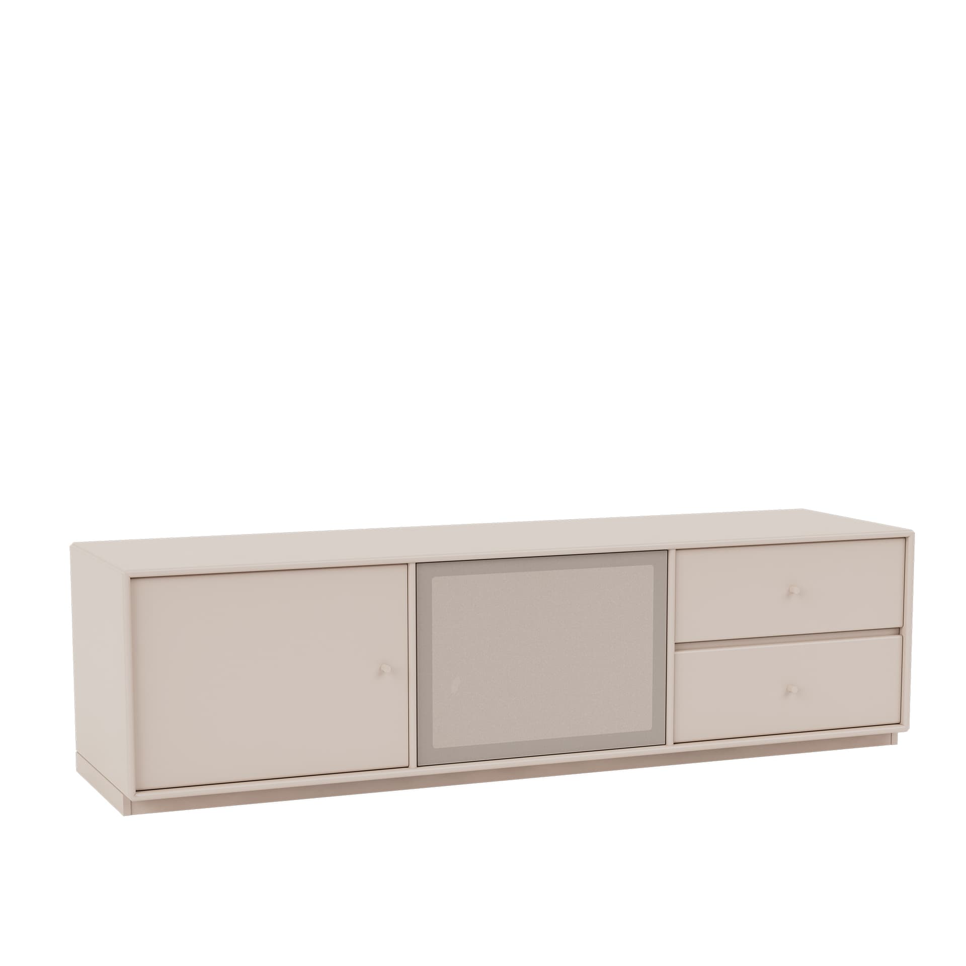 Montana - OCTAVE VI TV Bench, 06-Plinth3cm, 168 Clay - TV-benker - Peter J. Lassen - Beige