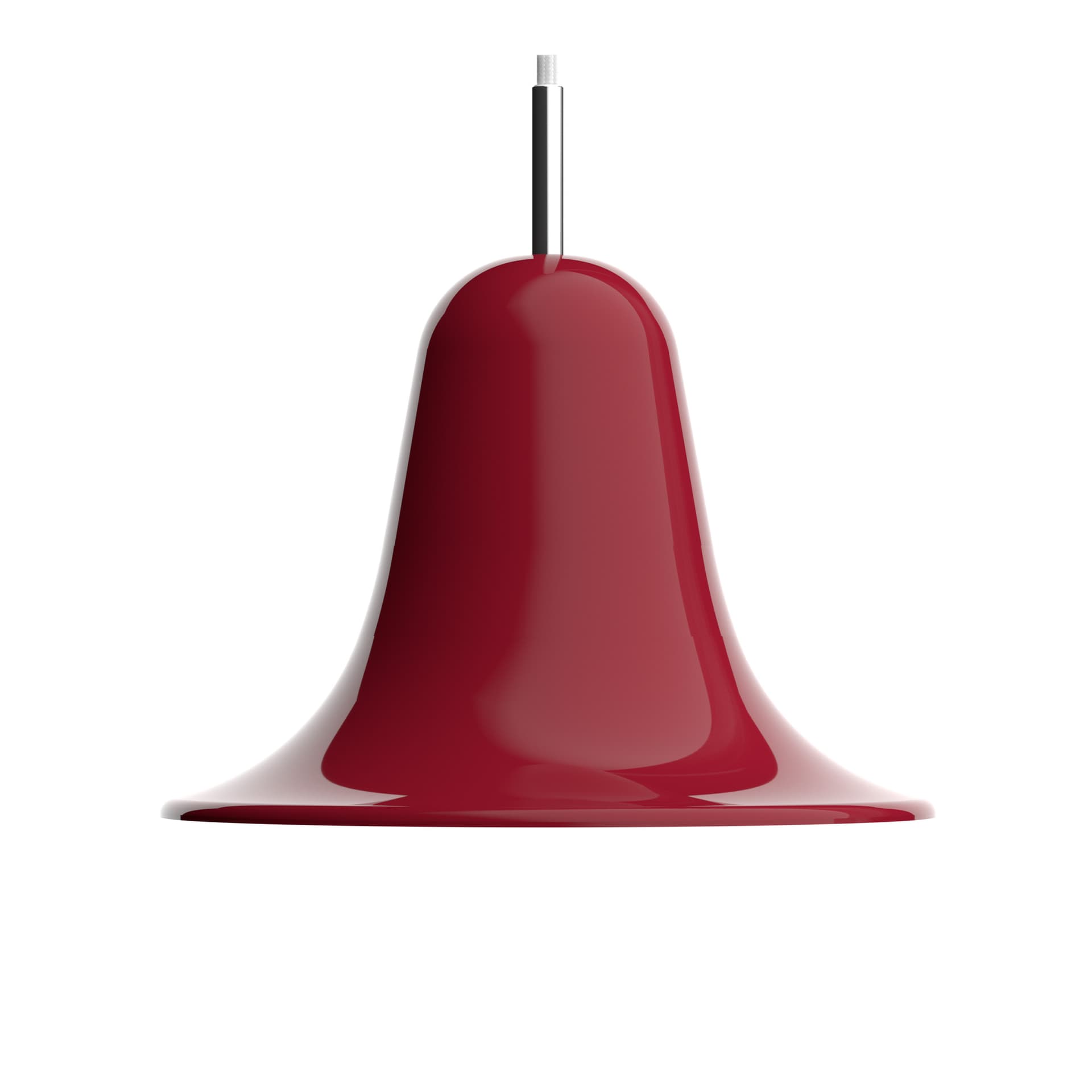 Verpan - Pantop pendellampe Ø 23 cm kirsebærrød
