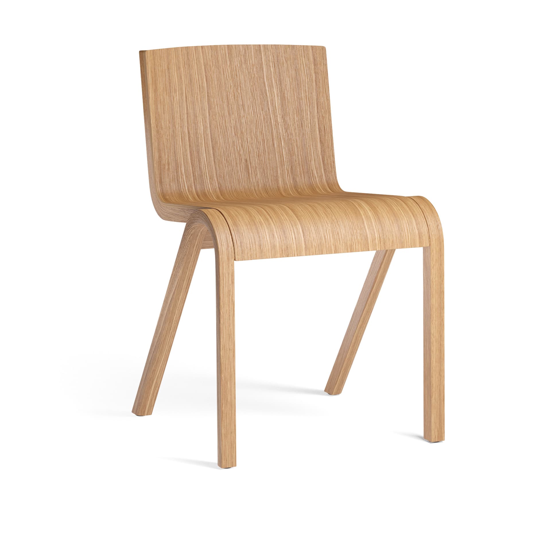 Audo Copenhagen - Ready Dining Chair Natural Oak - Spisestoler - Matias Møllenbach,Nick Rasmussen - Tre farget