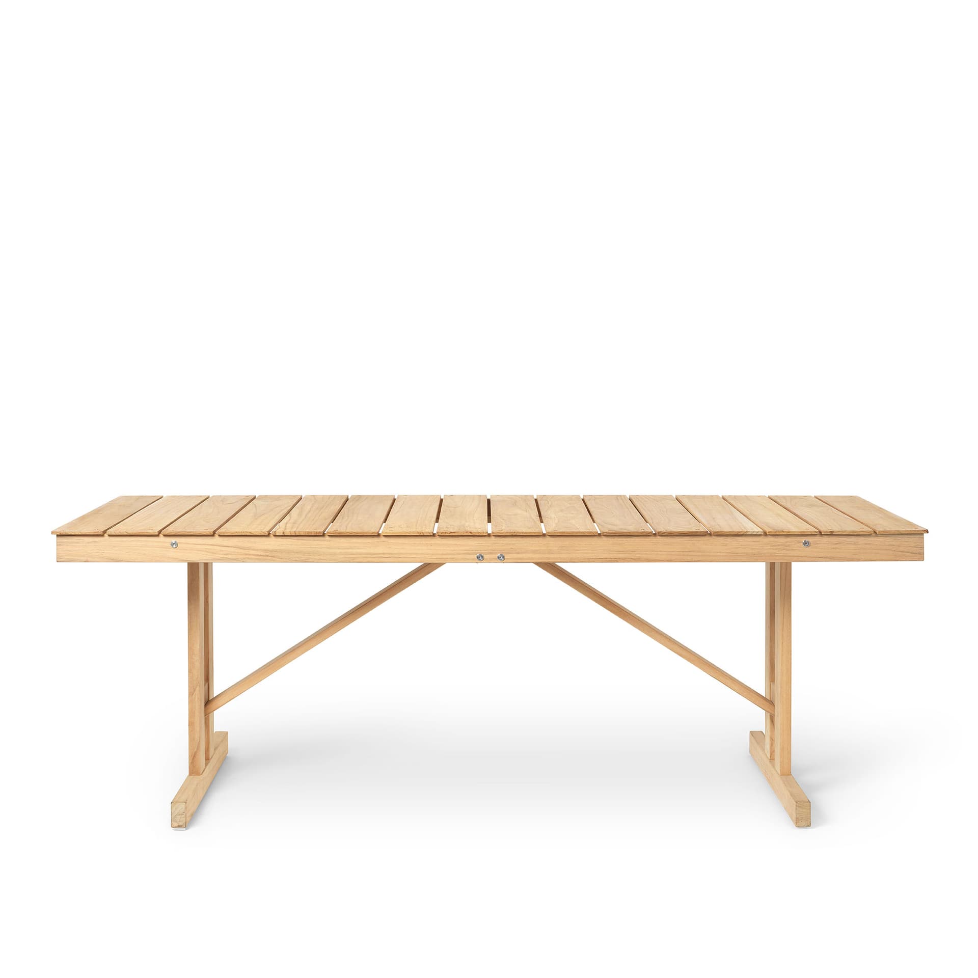 Carl Hansen - BM1771 - Utendørs spisebord - Børge Mogensen - Metall/Tre