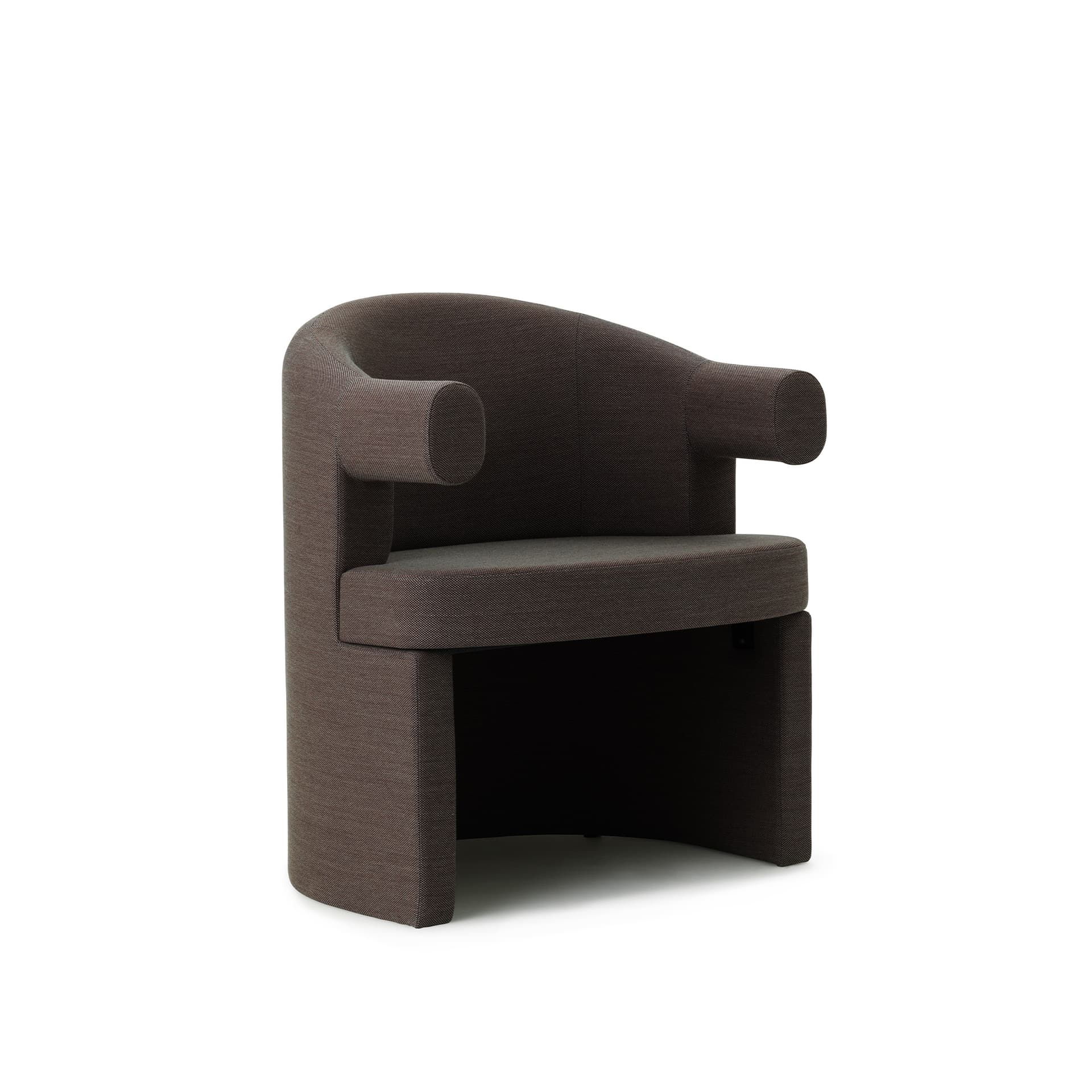 Normann Copenhagen - Burra Chair - Steelcut Trio 713 - Lenestoler - Simon Legald - Brun - Tre/Skum