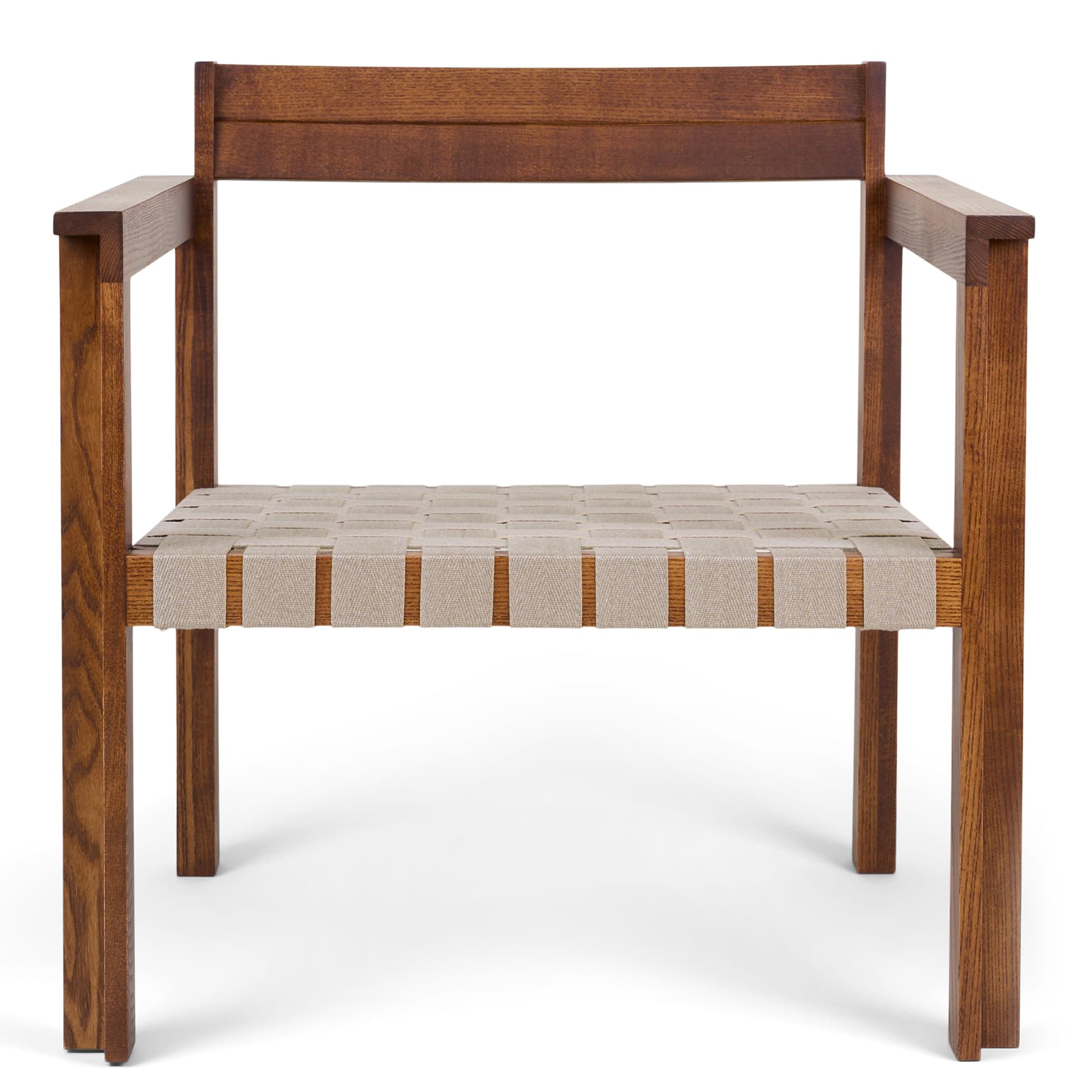 Frama - Symmetry Easy fåtölj honey ash / oat - Lenestoler - Studio 0405 - Brun - Tre
