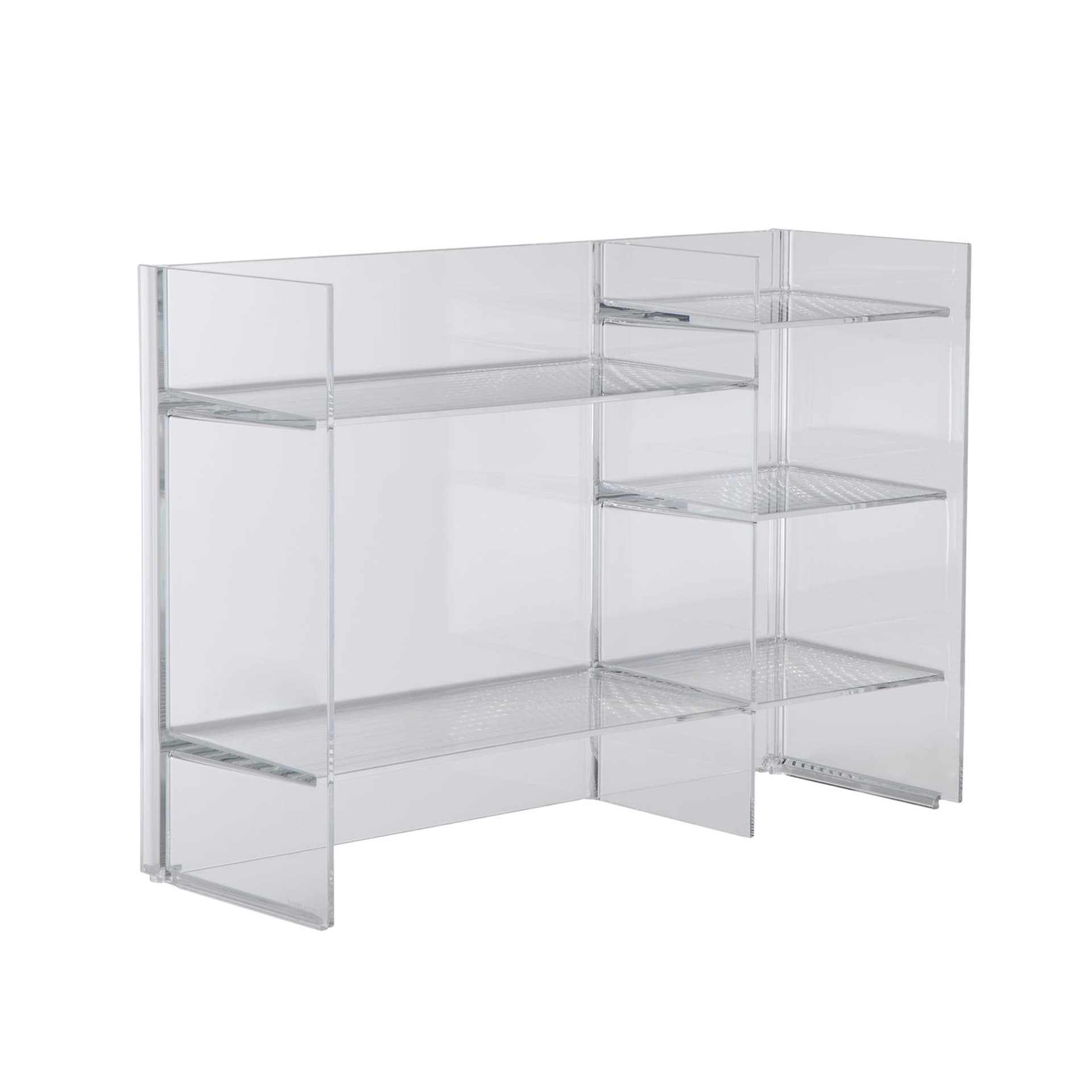 Kartell - Sound-Rack 9910, Crystal - Hyller & Hyllesystemer - Ludovica & Roberto Palomba - Gjennomsiktig