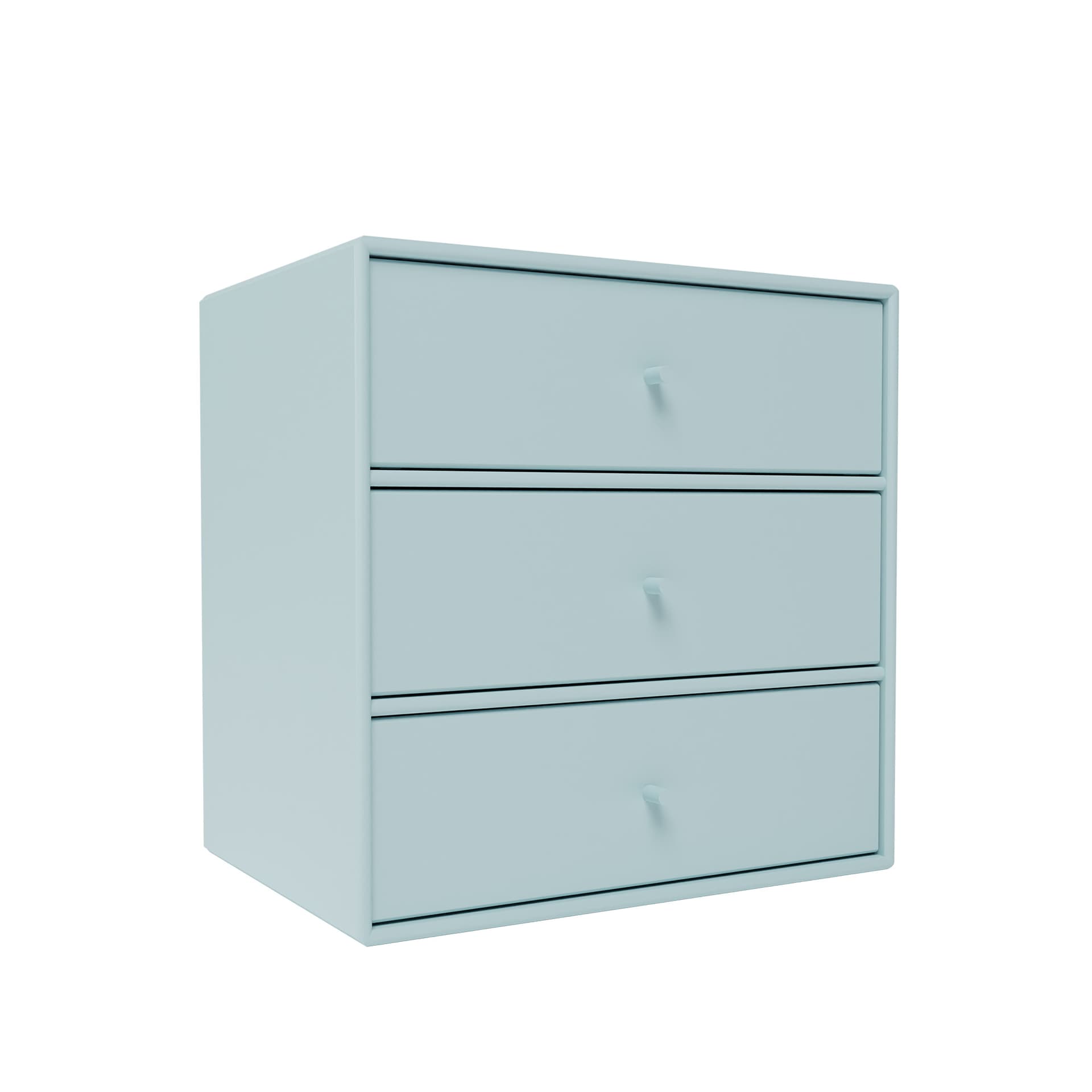 Montana - Montana Mini 1007 - Module With Three Drawers - Flint - Hyller & Hyllesystem - Peter J. Lassen - Grå