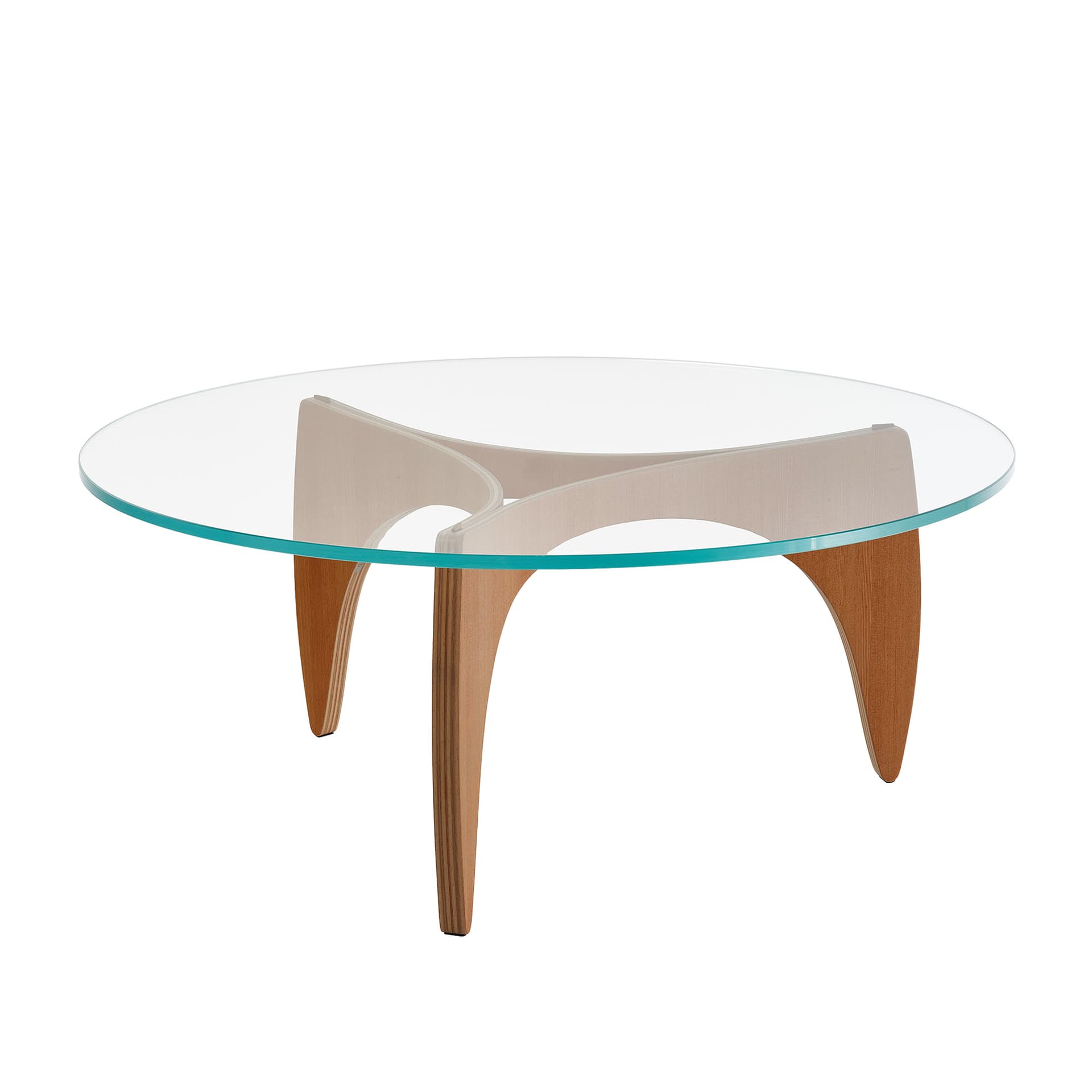 Fritz Hansen - PK 60 Oregon Pine - Sofabord - Poul Kjærholm - Tre farget - Glass/Tre
