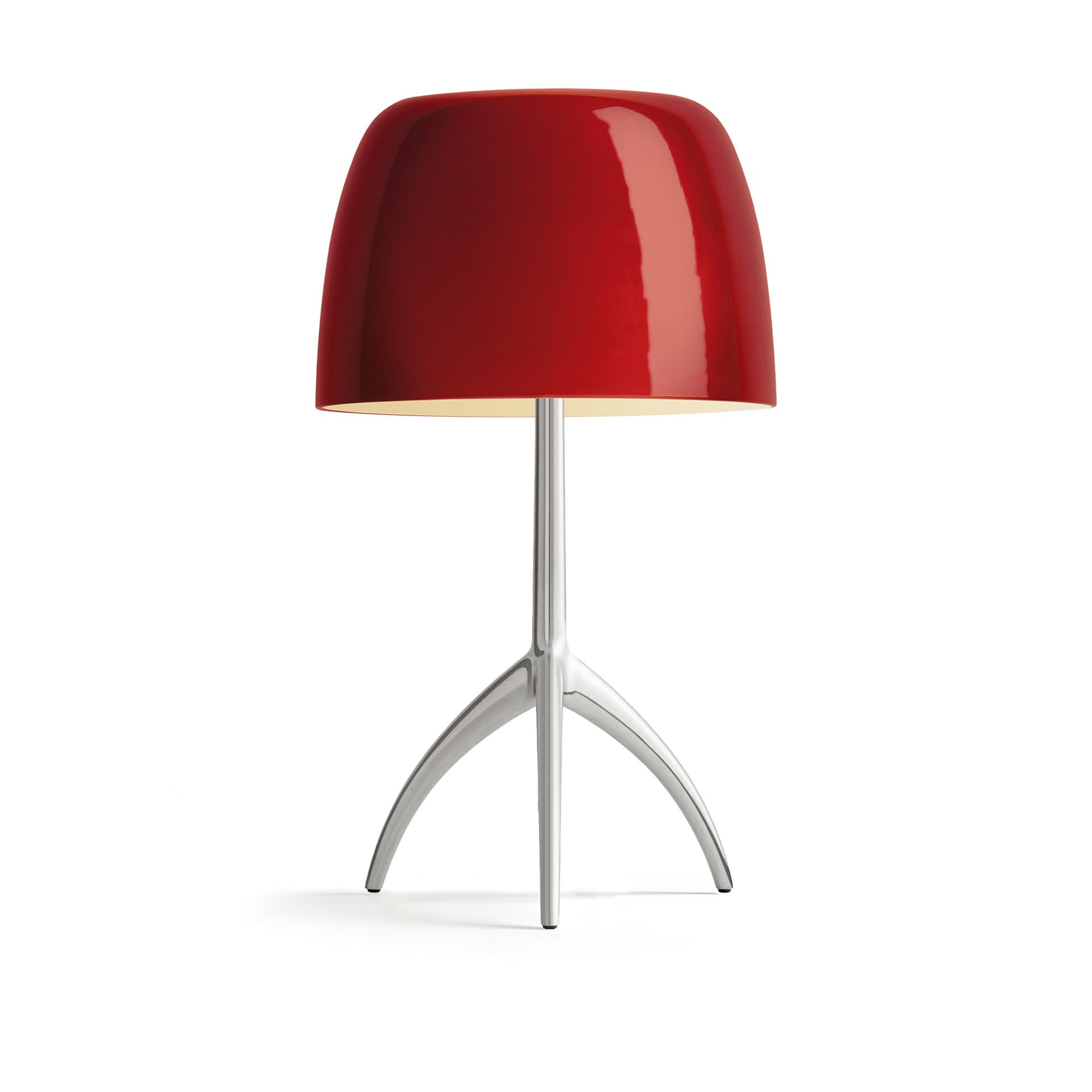 Foscarini - Lumiere Piccola bordlampe, aluminium/rød, 35 cm