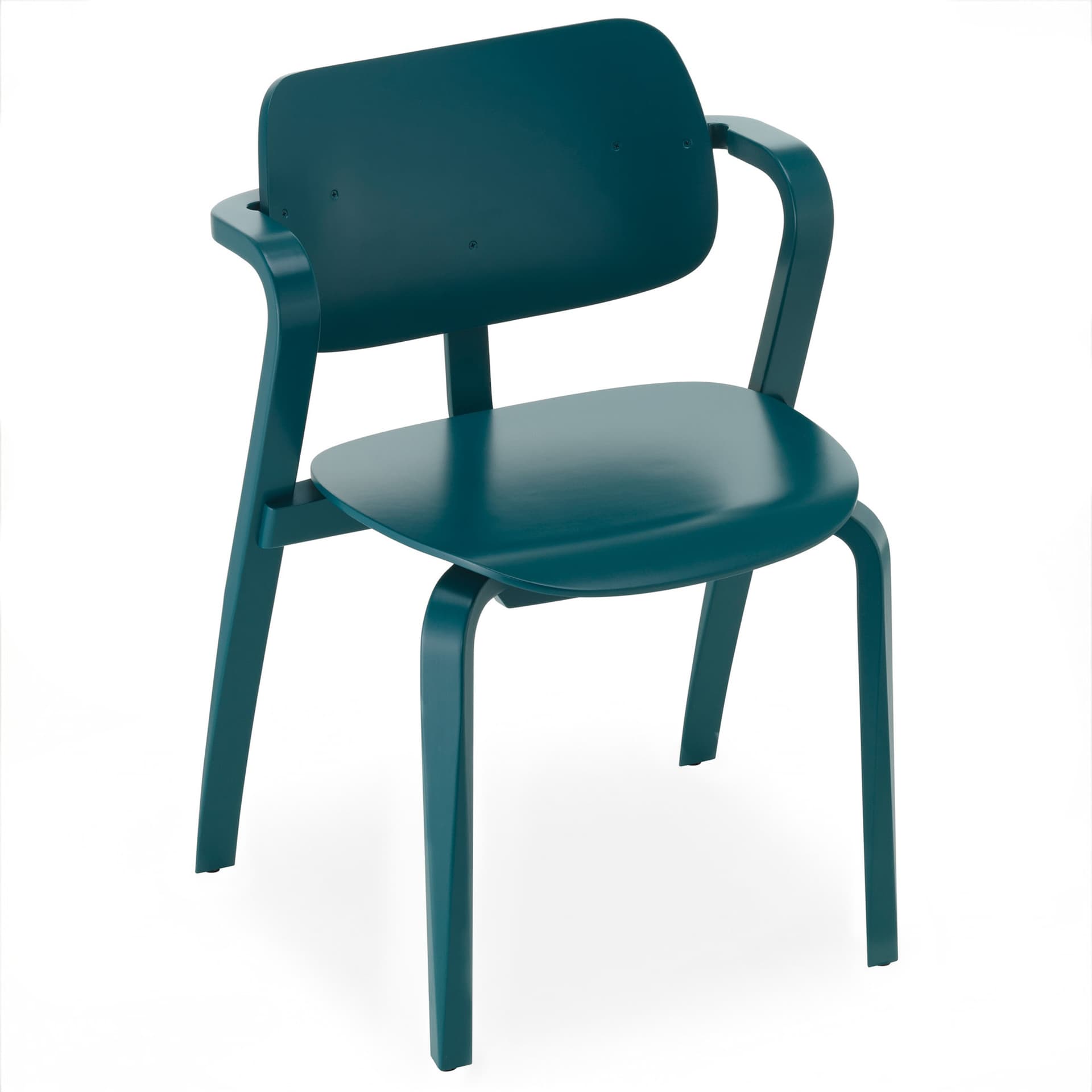 Artek - Aslak Chair Petrol - Spisestoler - Ilmari Tapiovaara - Grønn - Tre