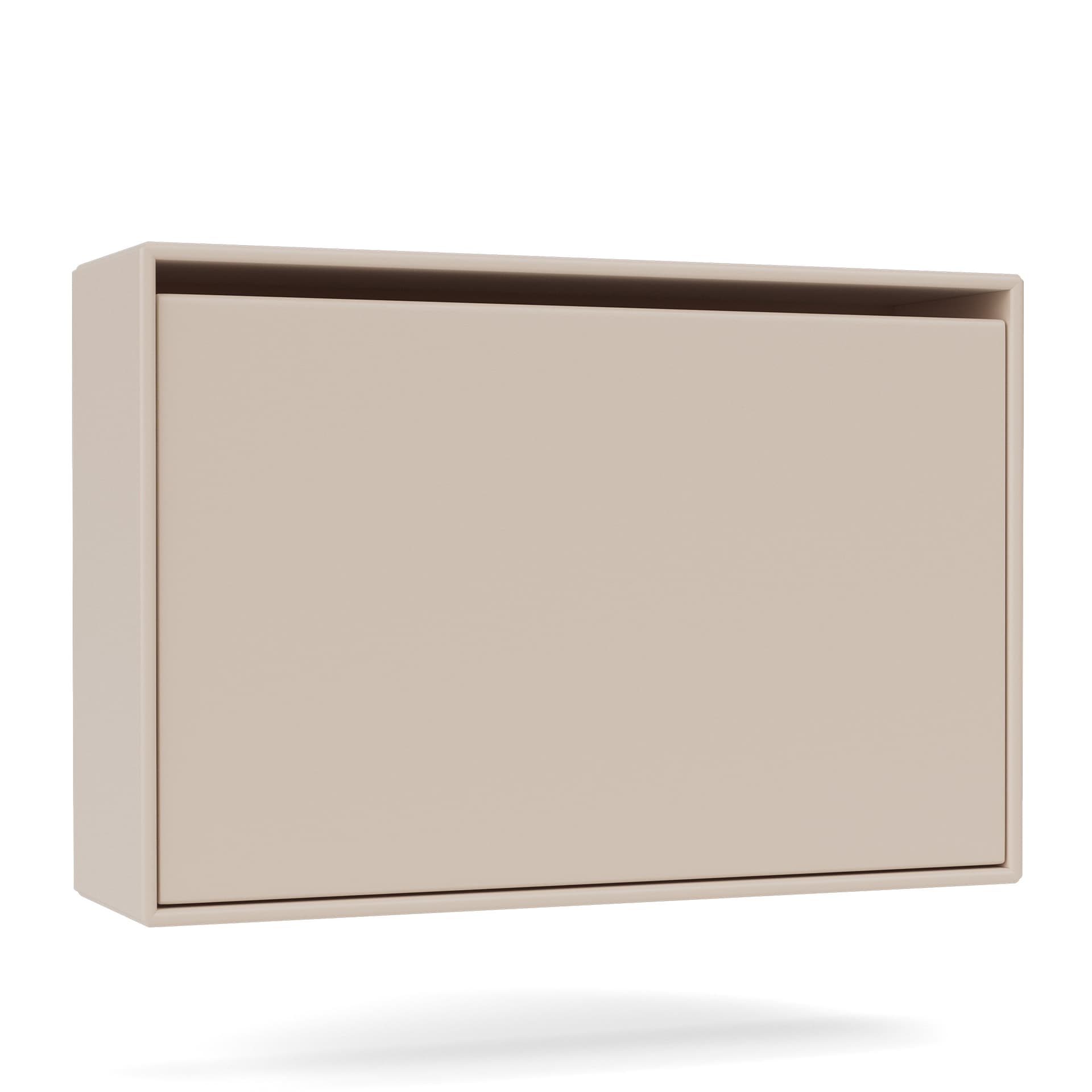 Montana - Hide Shoe Cabinet 168-Clay 04 Suspension Rails - Knekkstativer & Skooppbevaring - Peter J. Lassen - Beige - Tre