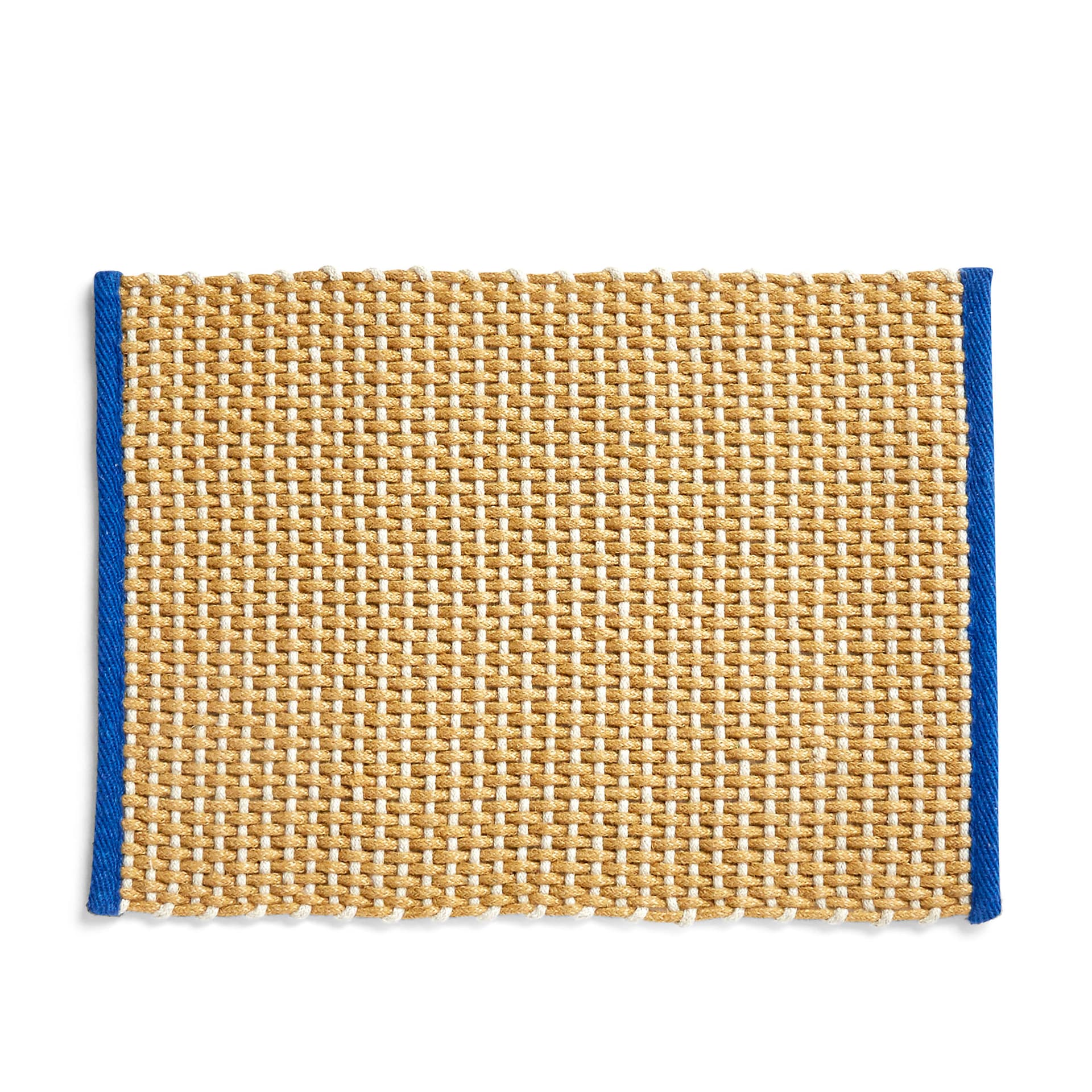 HAY - Door Mat, Yellow - Mønstrede tepper - Gul - Jute