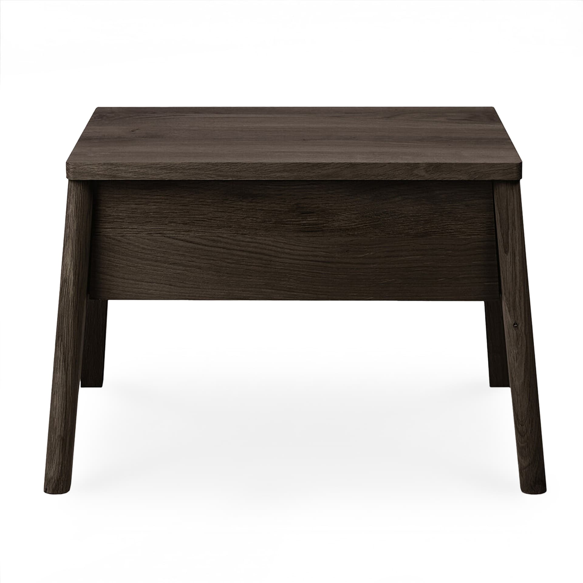 Ethnicraft - Varnished Oak  Air Bedside Table - Nattbord - Alain Van Havre - Tre farget - Tre