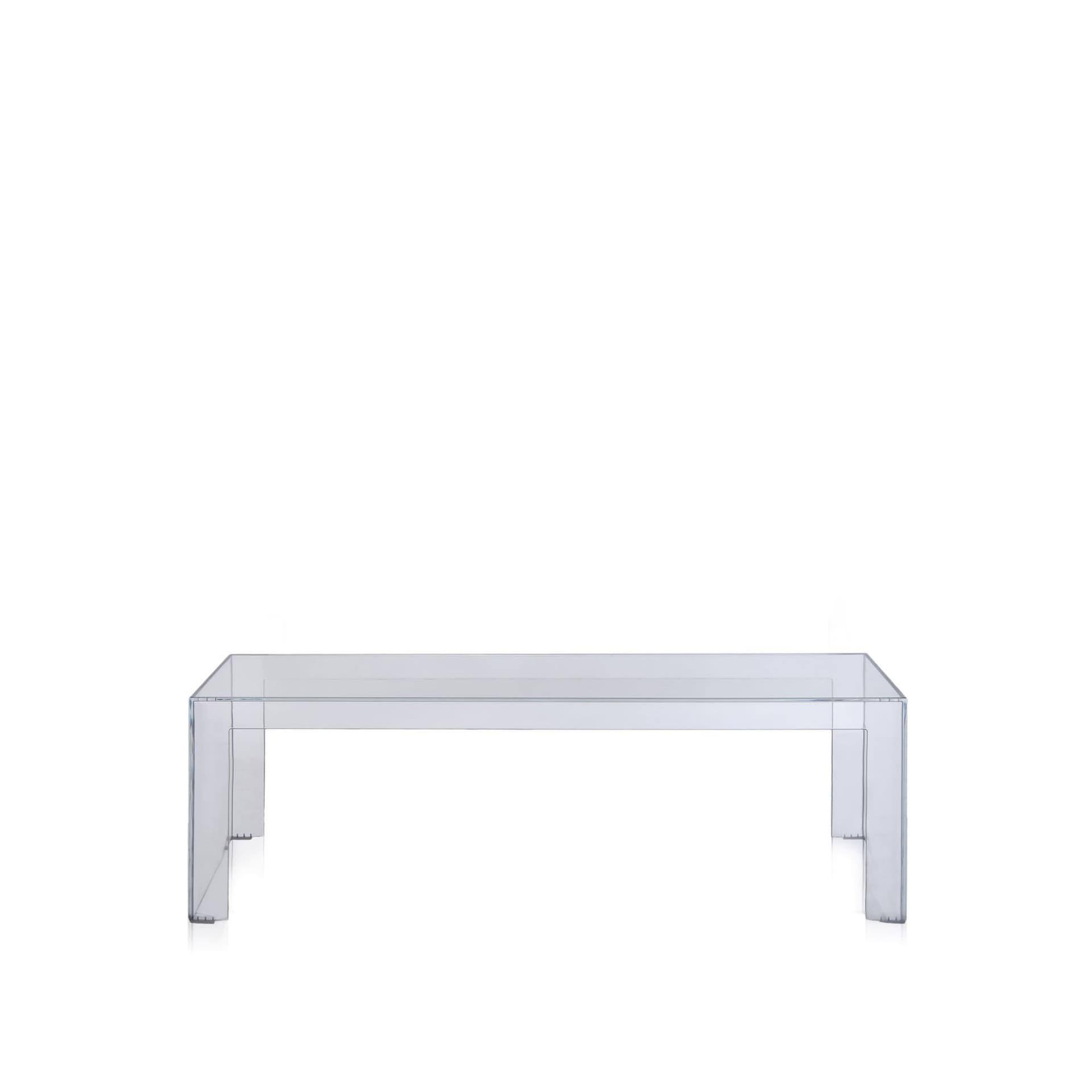 Kartell - Invisible Side Table 5000 H40, Crystal, H: 40 - Sofabord - Tokujin Yoshioka - Gjennomsiktig - Plast