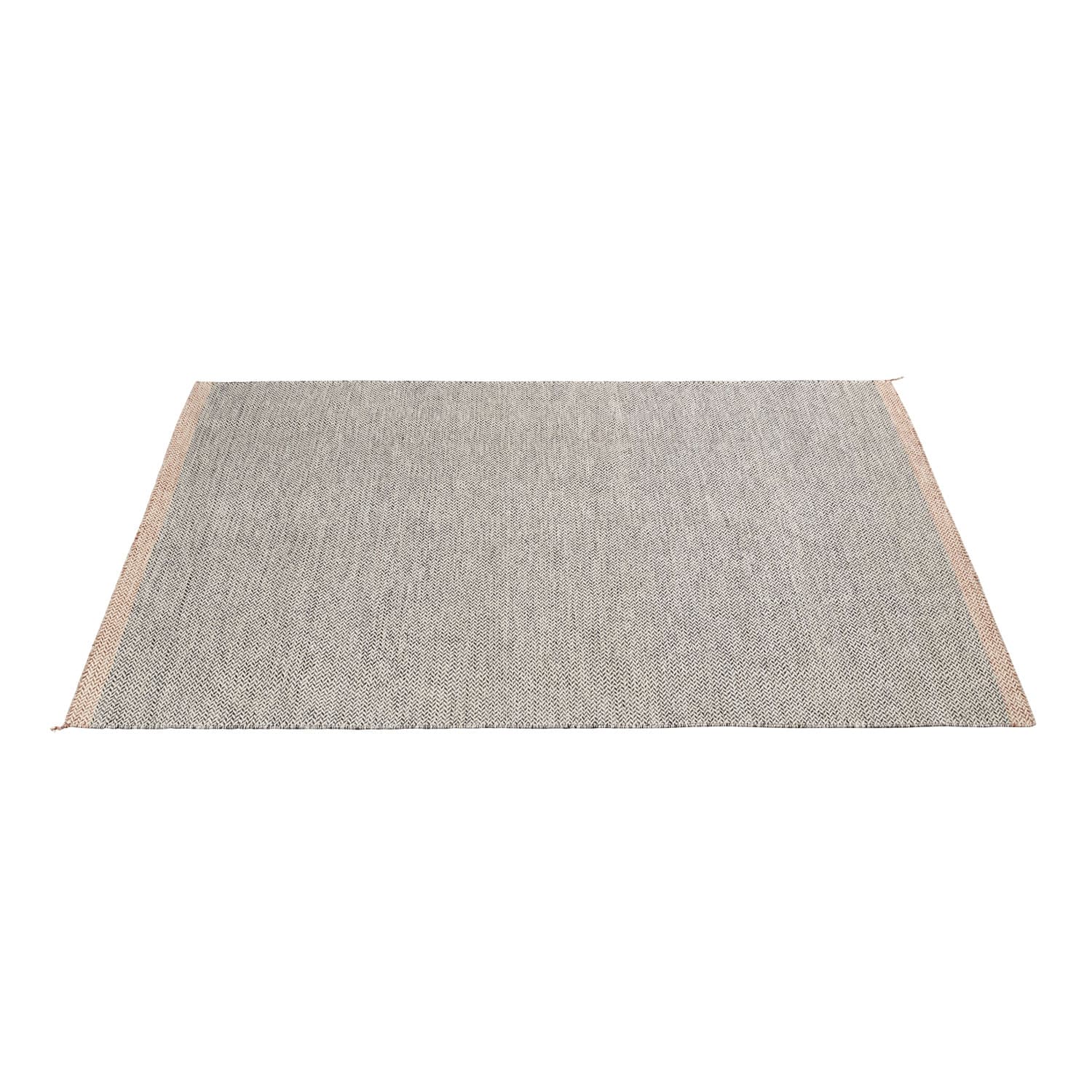 Muuto - Ply Rug Black-White 270x360 cm - Mønstrede tepper - Margrethe Odgaard - Ull