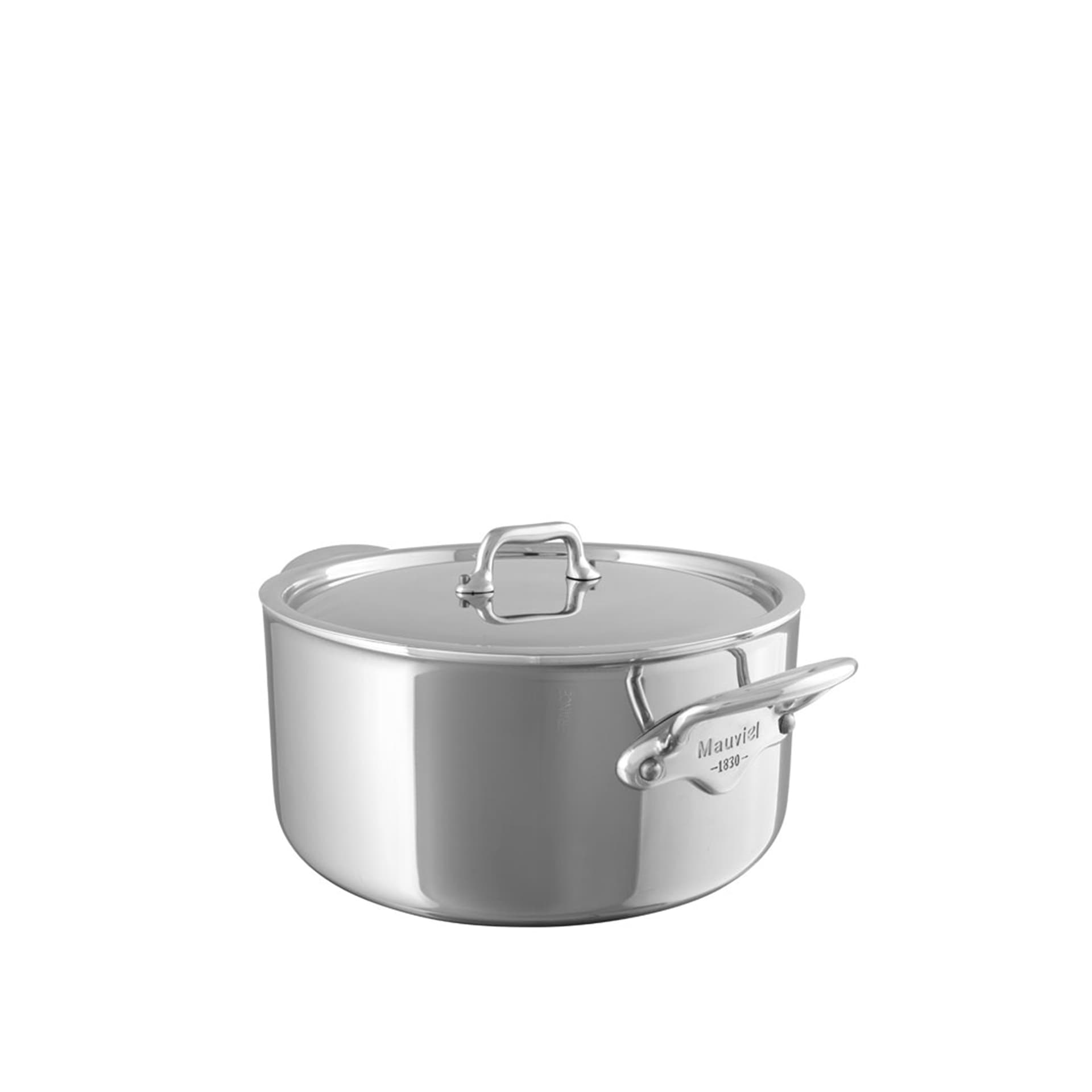 Mauviel - Pot With Lid Cook Style Steel 1,7 L - Kjeler og kasseroller