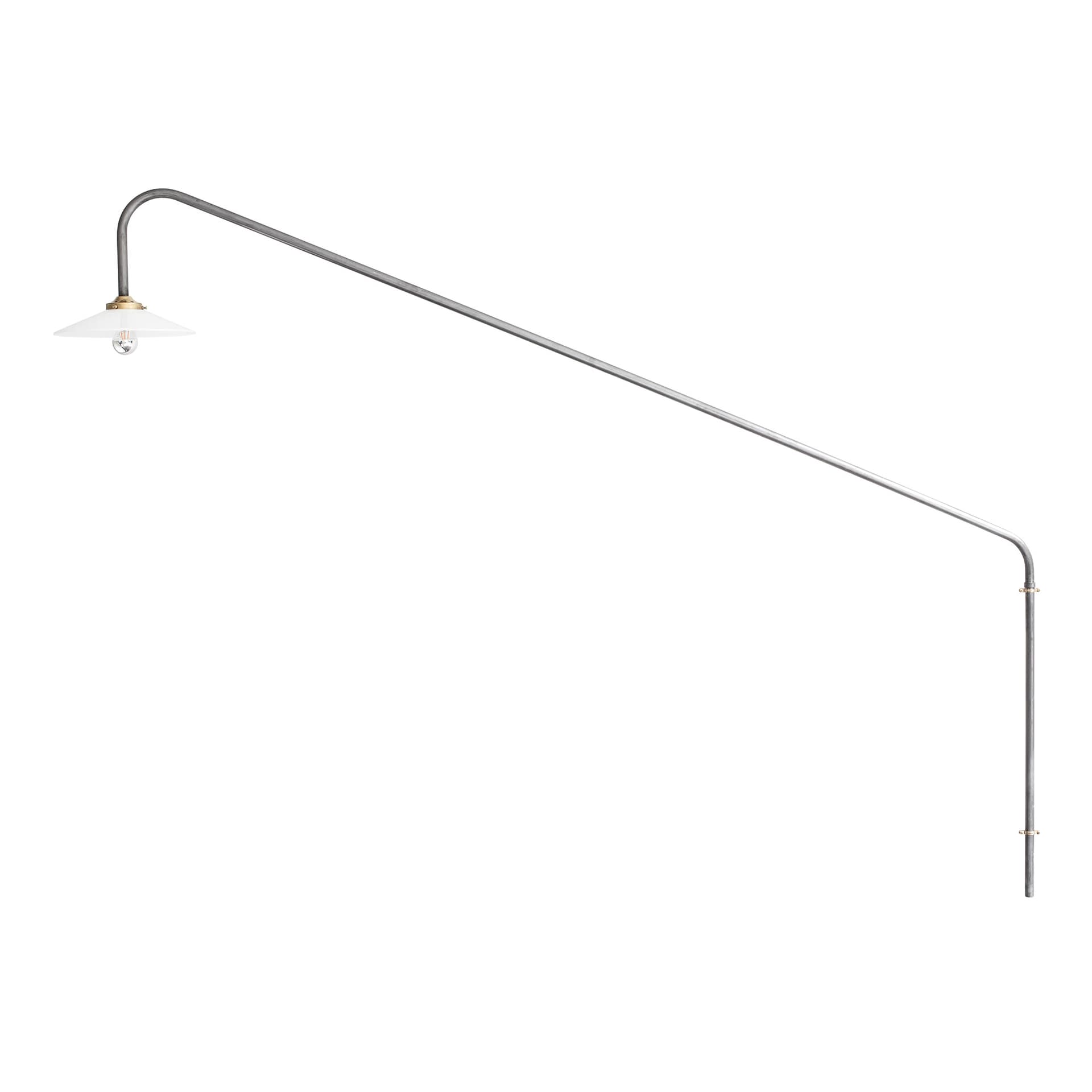 Valerie Objects - Hanging Lamp N°1 Unlacquered - Vegglamper - Muller Van Severen - Hvit - Glass/Metall