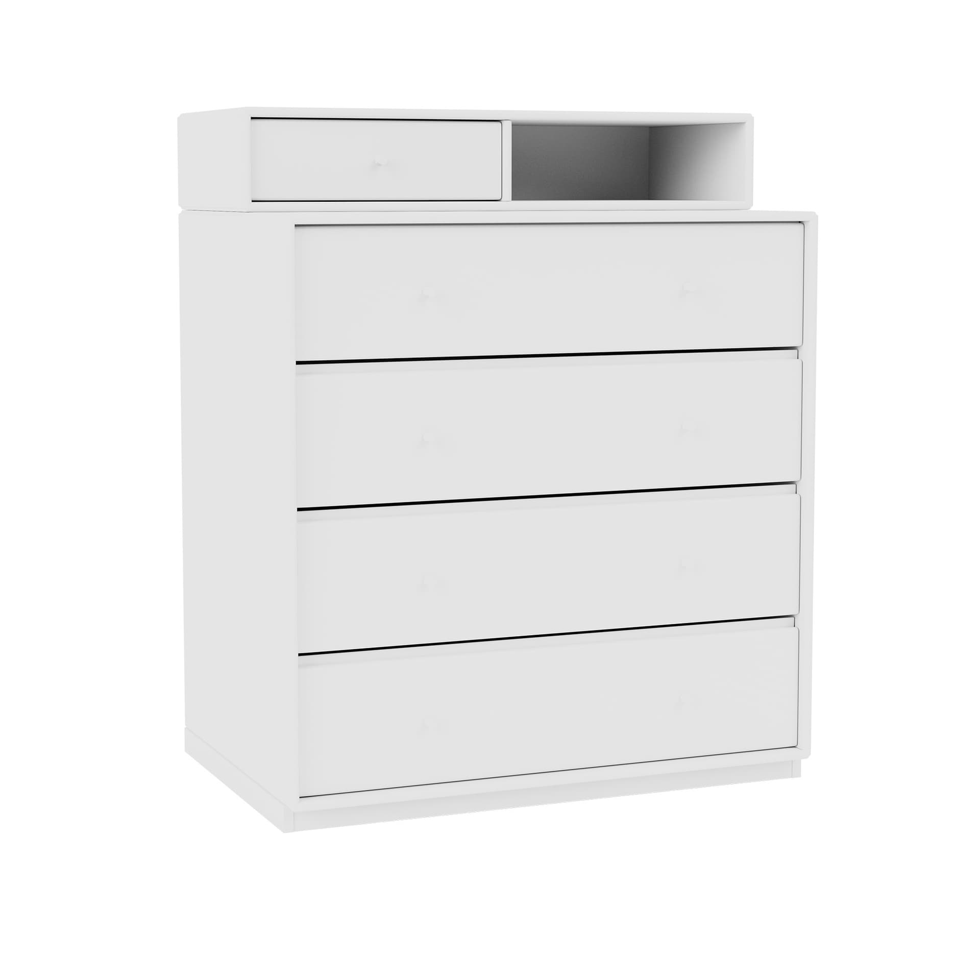 Montana - Keep Chest Of Drawers, Plinth H3 cm - New White - Skjenker - Peter J. Lassen - Hvit - Tre