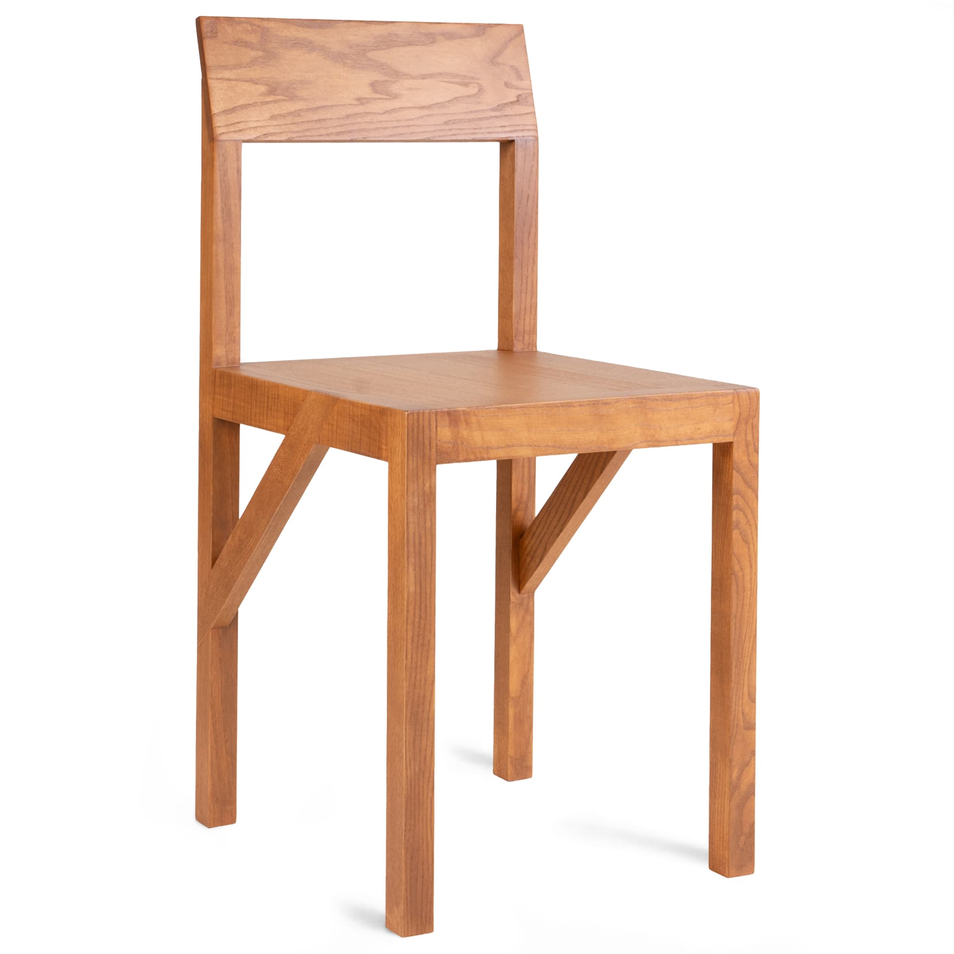 Frama - Bracket Chair Wengé - Spisestoler - Brun - Tre