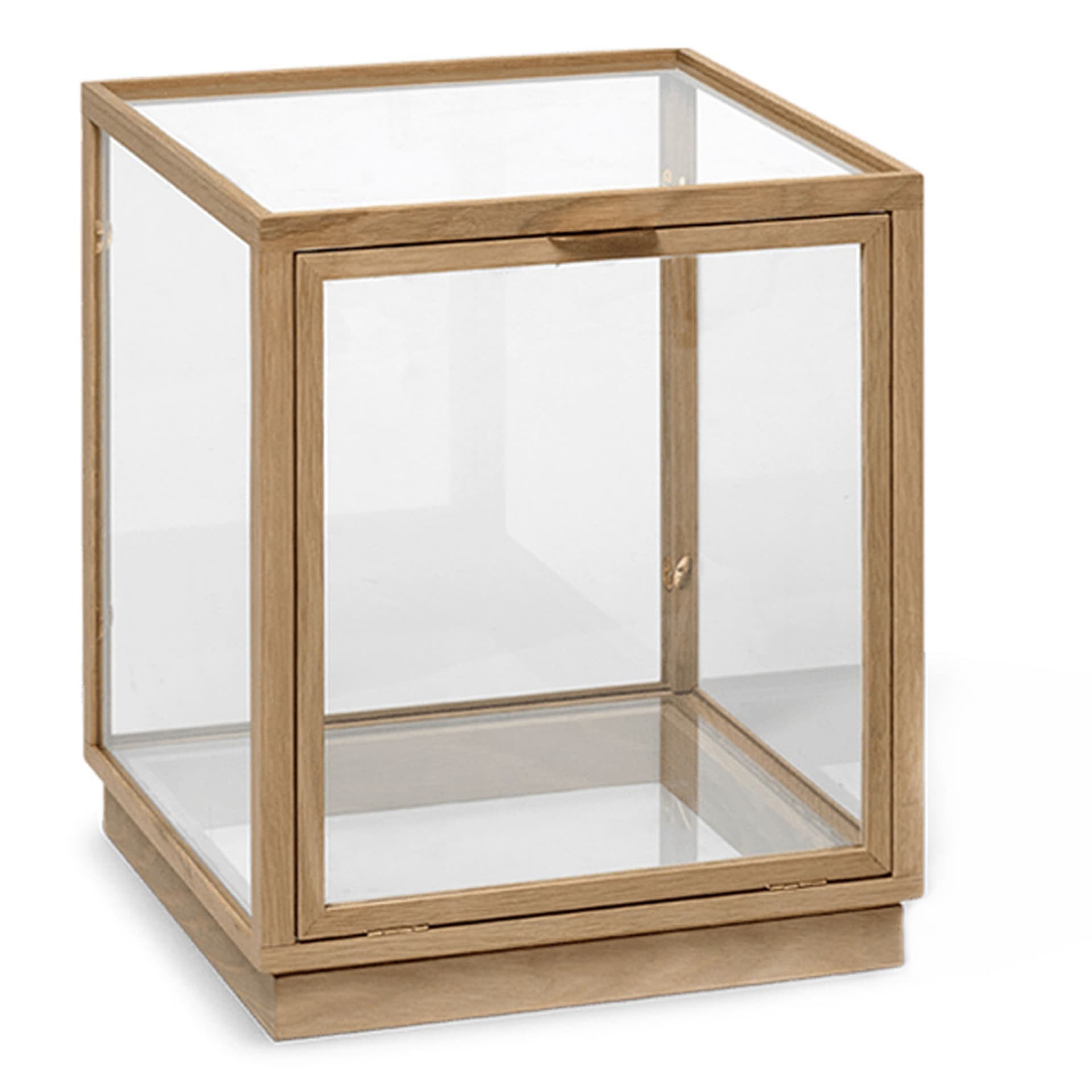 Ferm Living - Miru Glass Montre Natural Oak - Kurver & esker - Tre farget