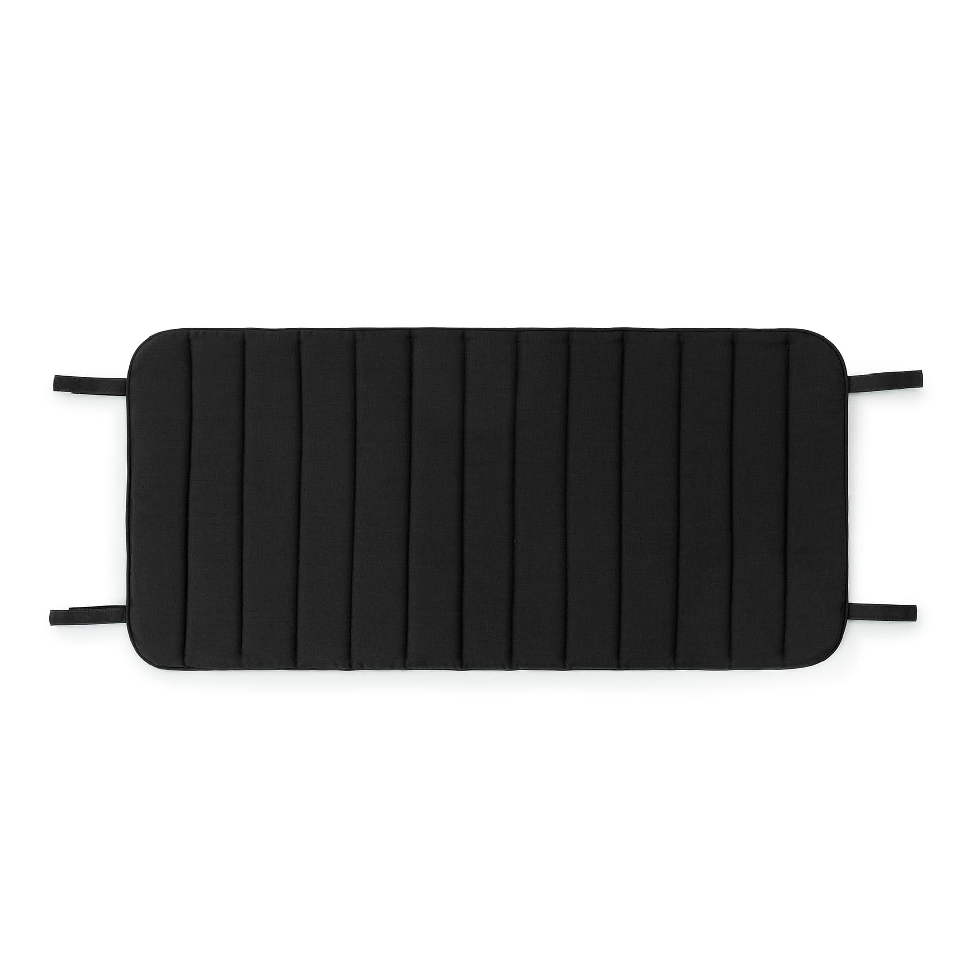 Normann Copenhagen - Vig Lounge Chair Cushion Black - Dyner & puter - Simon Legald - Svart - Plast