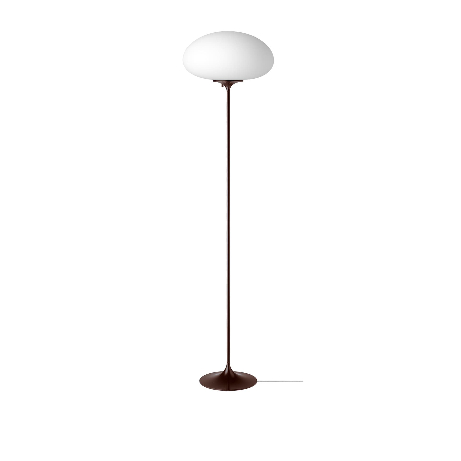 Gubi - Stemlite Floor Lamp H150, Black Red - Skjermlamper - Bill Curry - Rød,Svart