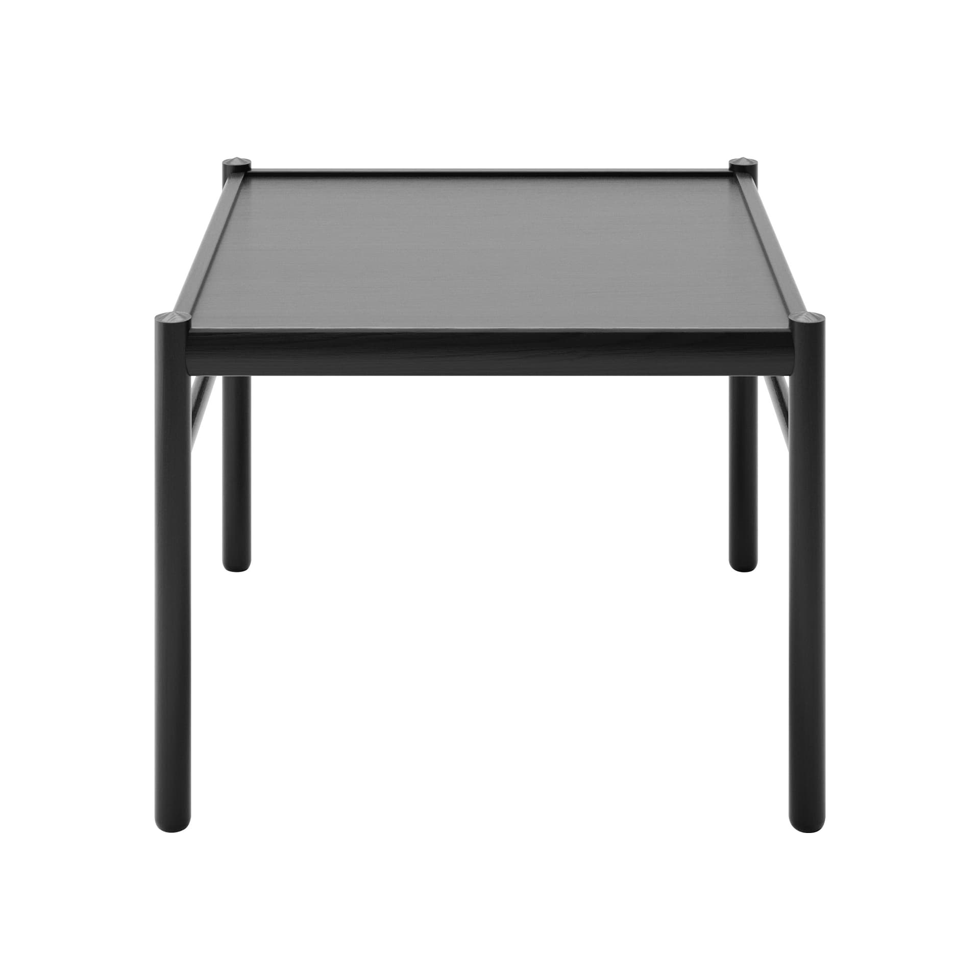 Carl Hansen - OW449 - Colonial Table, Svartlackad Ek - Sofabord - Ole Wanscher - Svart - Tre