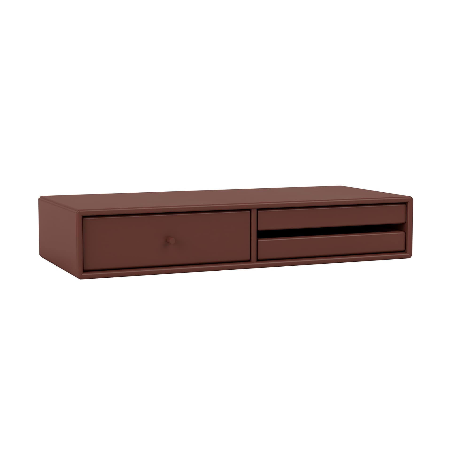 Montana - Makeup Dressing Table 155-Masala 04 Suspension Rails - Skrivebord - Peter J. Lassen - Brun - Tre