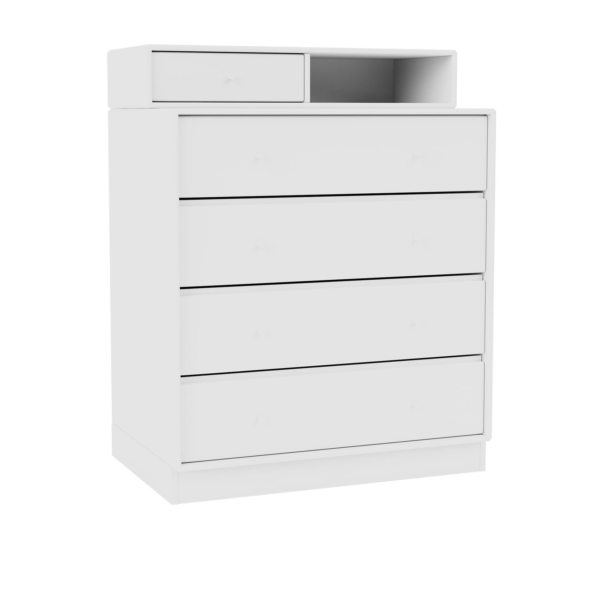 Montana - Keep Chest Of Drawers, Plinth H7 cm - New White - Skjenker - Peter J. Lassen - Hvit - Tre