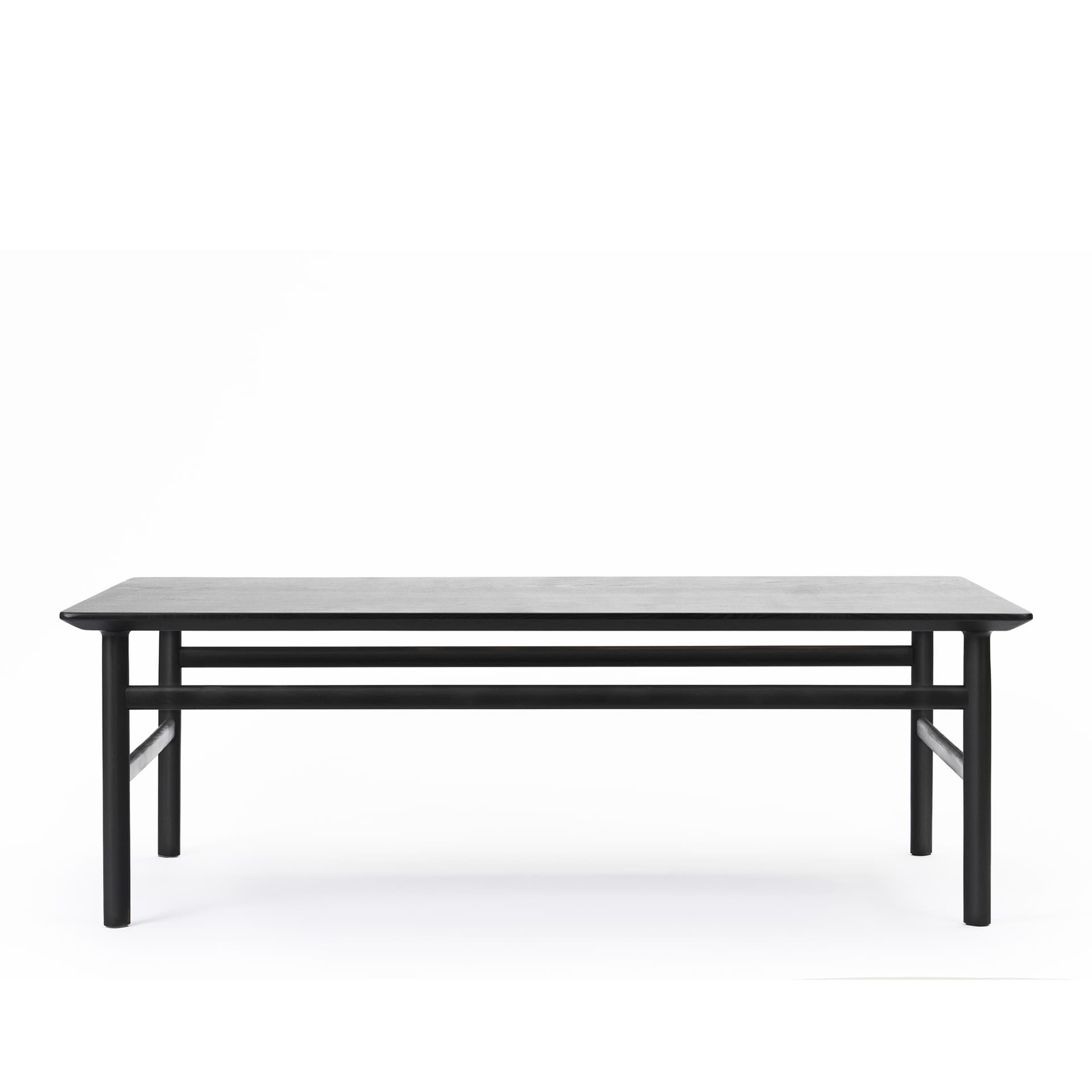 Normann Copenhagen - Grow Table 70 x 120 cm Oak Black - Sofabord - Simon Legald - Svart - Tre