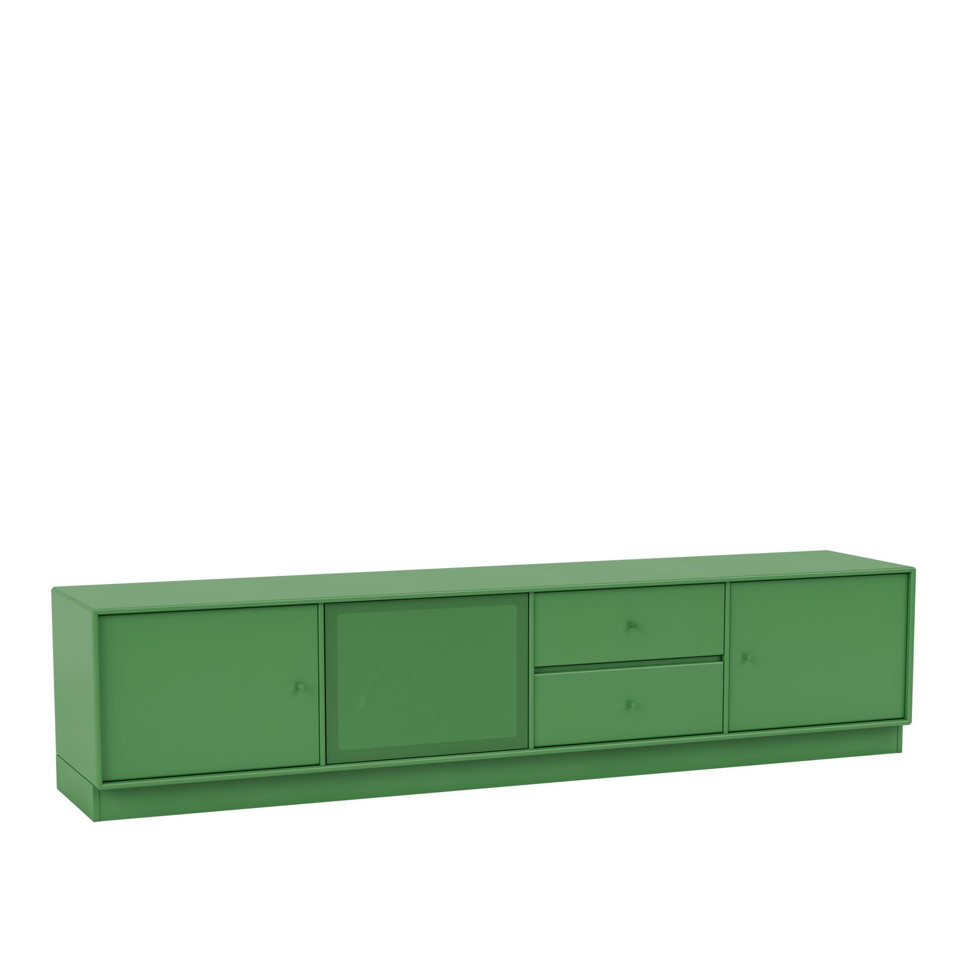 Montana - Octave Viii TV Bench 152-Parsley 07 Plinth 7 cm - TV-benker - Peter J. Lassen - Grønn - Tre