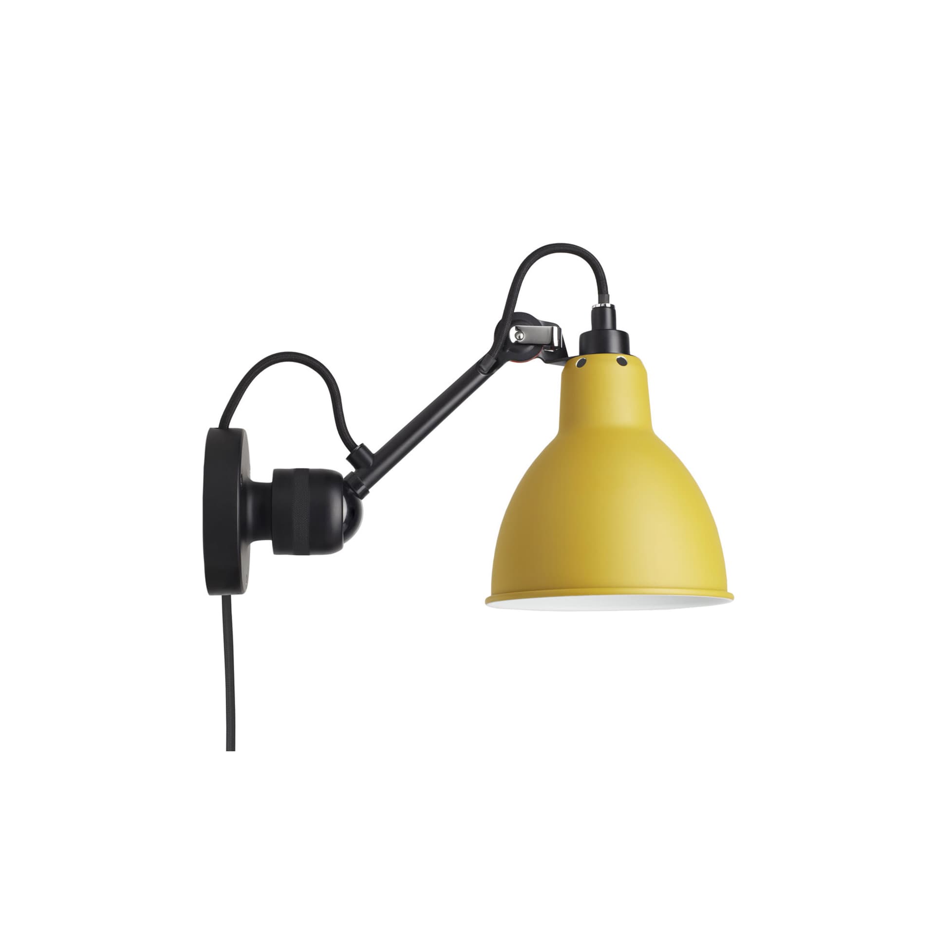 Lampe Gras - 304CA Vegglampe Gul