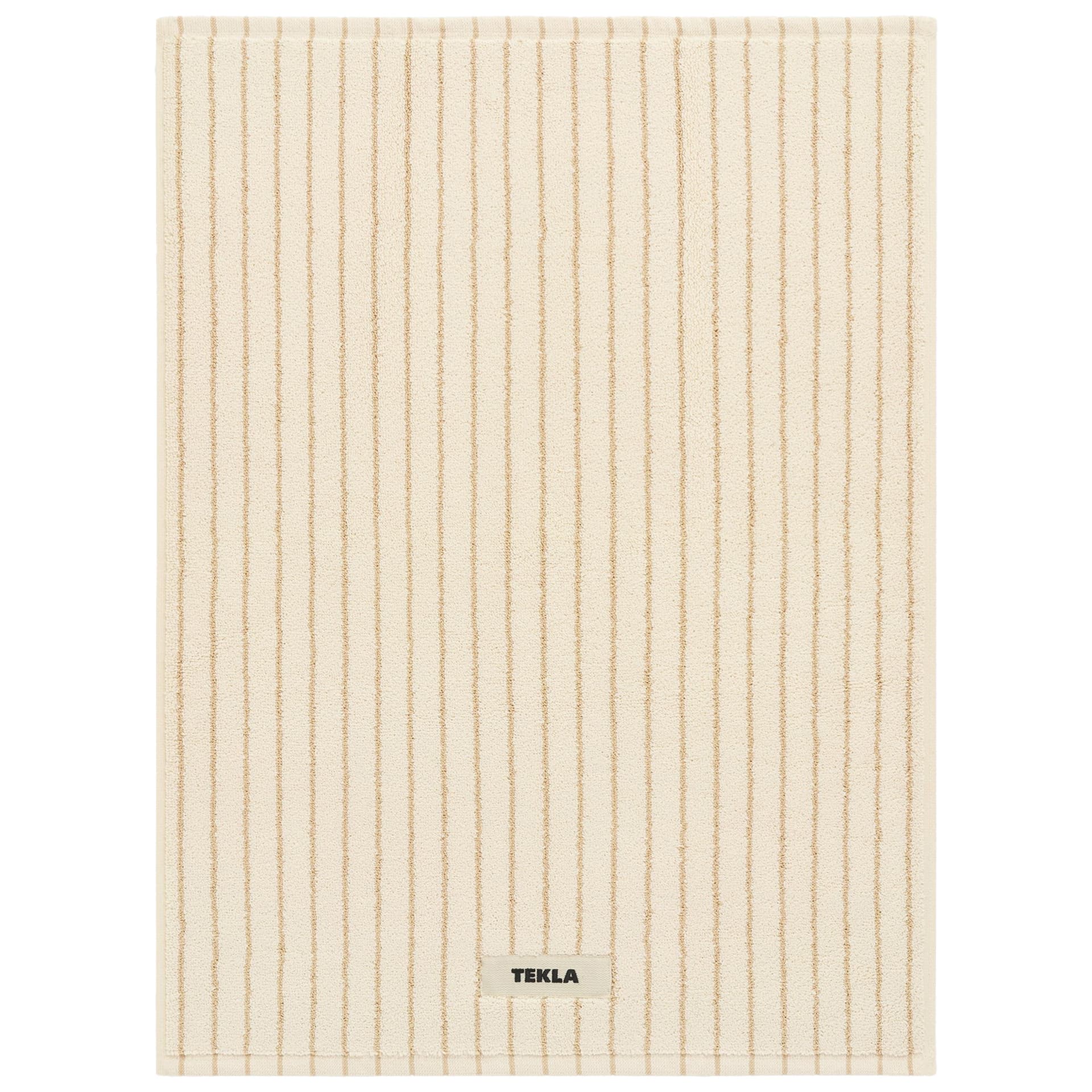 Tekla - Bath Mat 70x50, Sienna Stripes - Baderomsmatter