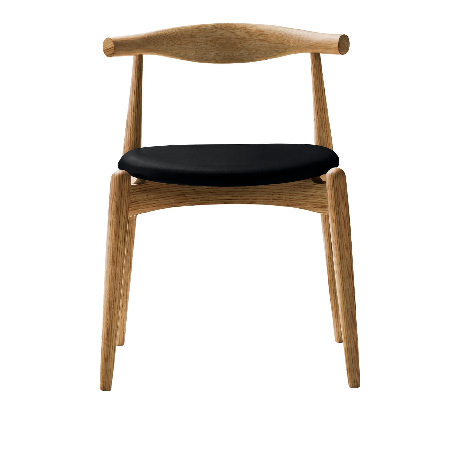 Carl Hansen - CH20, Oljad Ek, Lädergrupp C Sif - 98 - Spisestoler - Hans J. Wegner - Tre farget - Tre