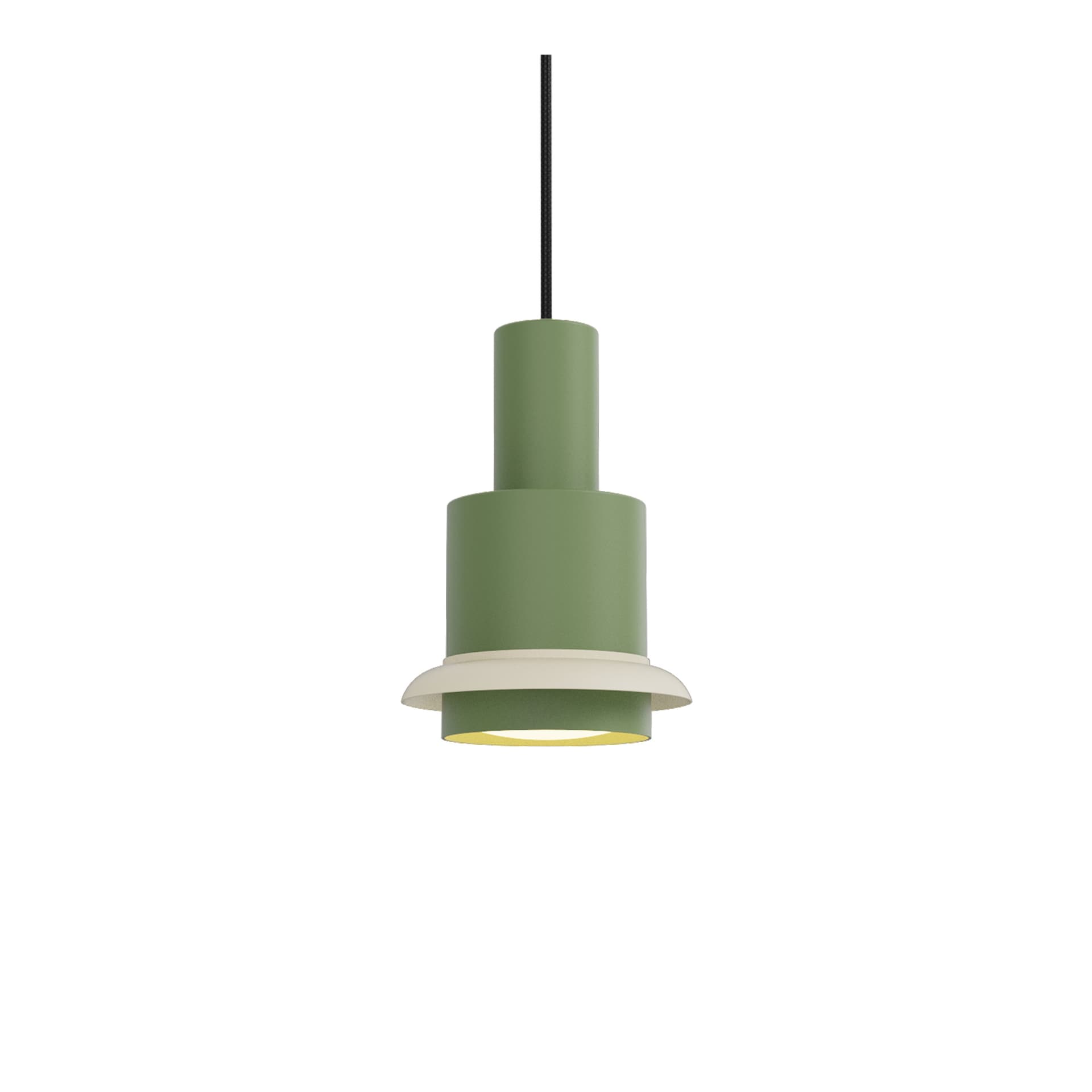 DCW - Chaumont Pendel Ø15xH22 Green/White