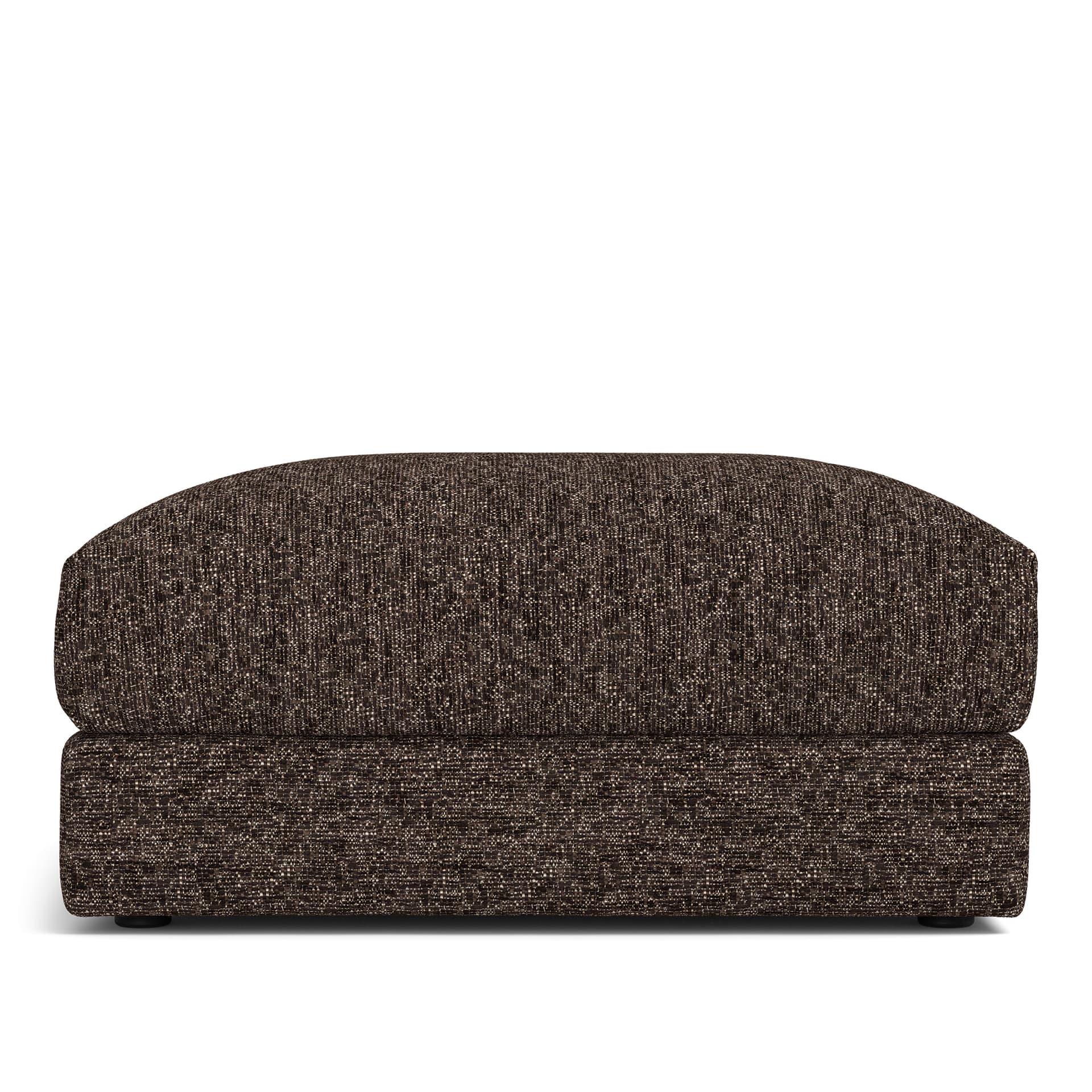 NOGA - Pavarotti Ottoman Lucinasco 17 Fixed Upholstery - Skamler & Taburetter - Ned/Metall/Tre/Skum