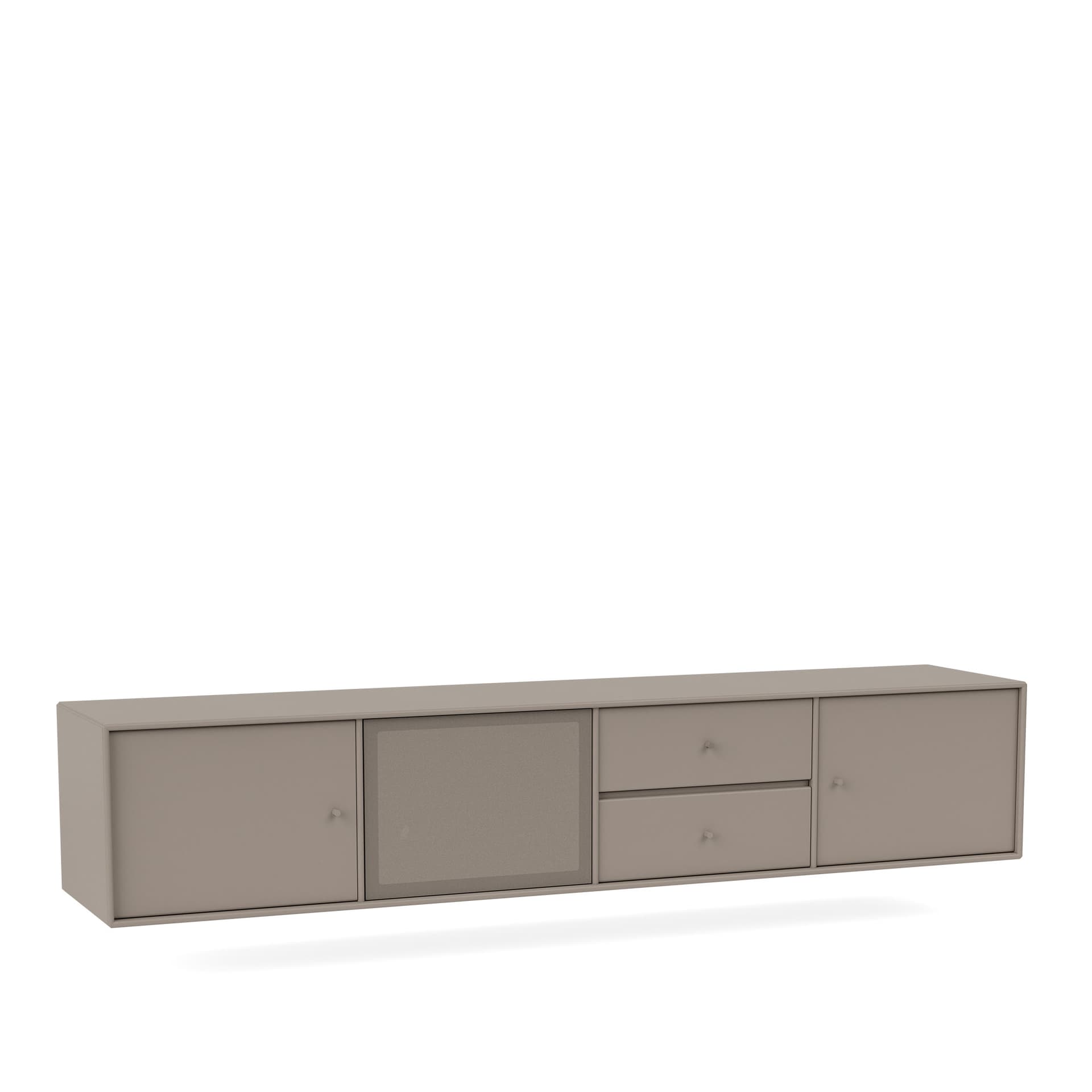 Montana - OCTAVE VIII TV Bench, 04-Suspensionrails, 141 Truffle - Quickship - TV-benker - Peter J. Lassen - Beige