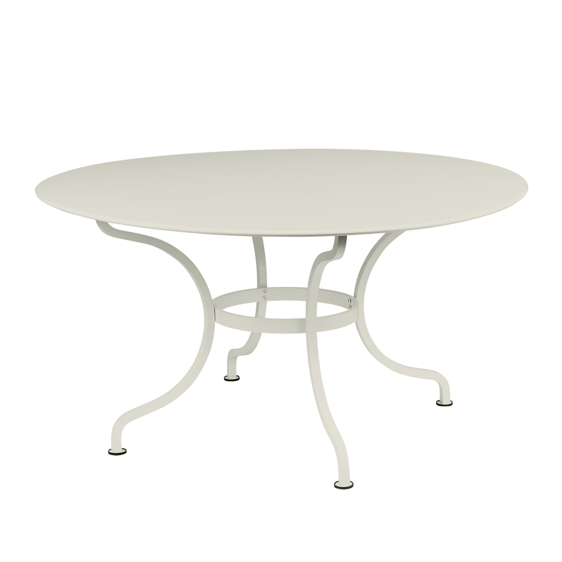 Fermob - Romane Table 137 cm Clay Grey A5 - Utendørs spisebord - Grønn,Grå - Metall