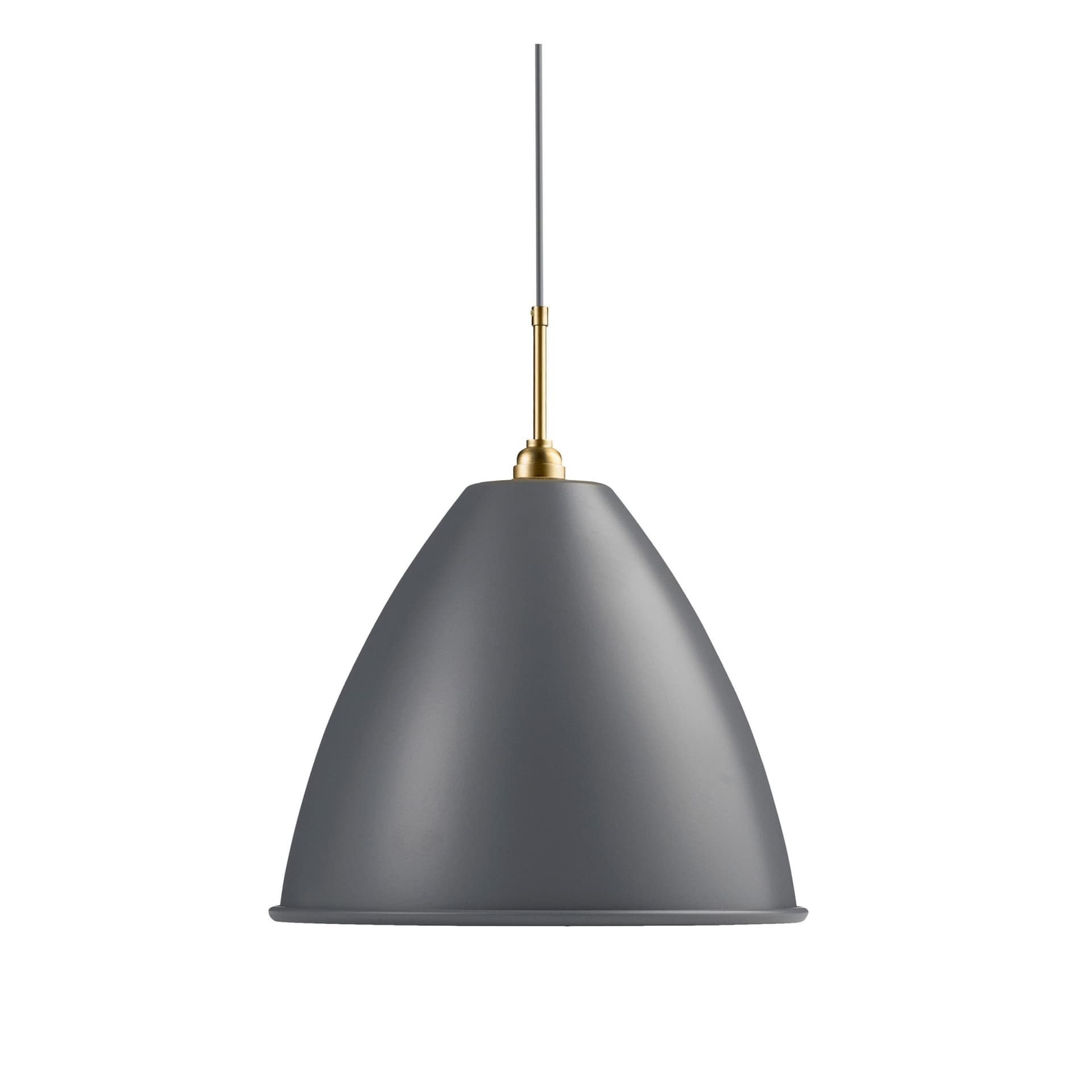 Gubi - Bestlite  BL9 Taklampa Ø 40 cm - Grey/Mässing - Pendellamper - Robert Dudley Best - Grå