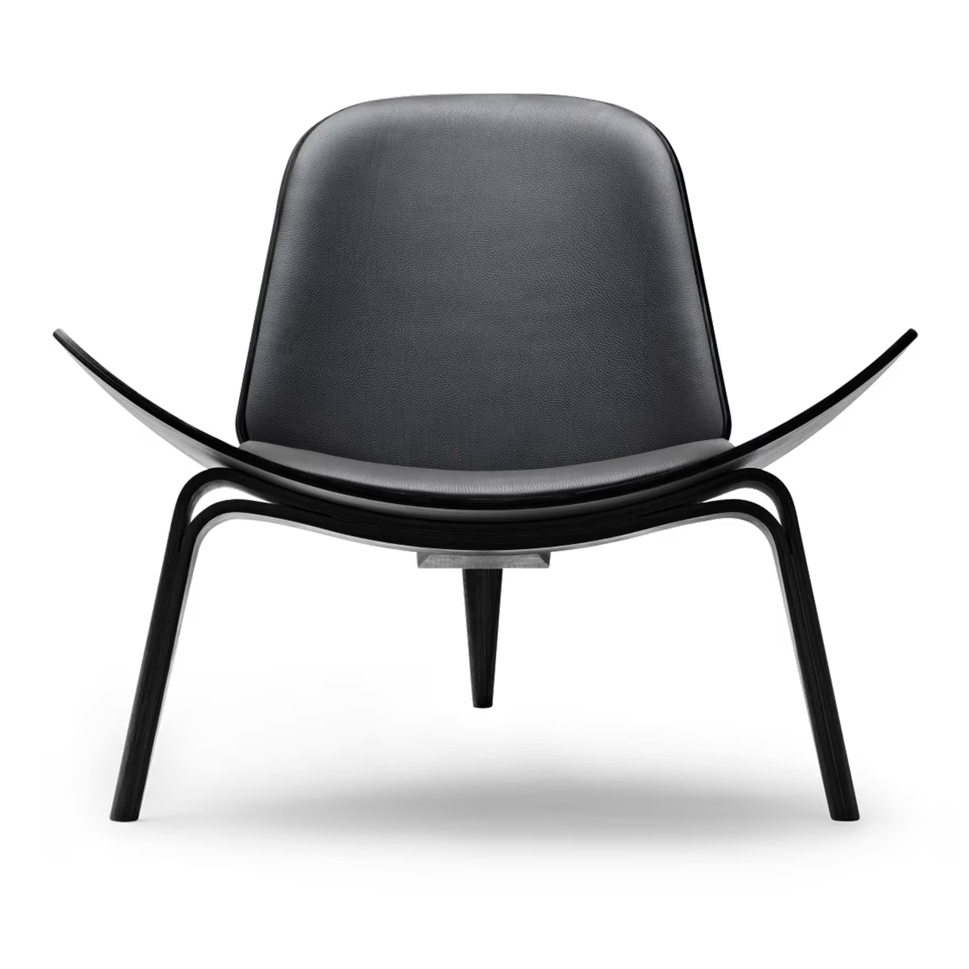 Carl Hansen - CH07 Oak Black Gloss 20 Thor 301 - Lenestoler - Hans J. Wegner - Tre farget - Tre