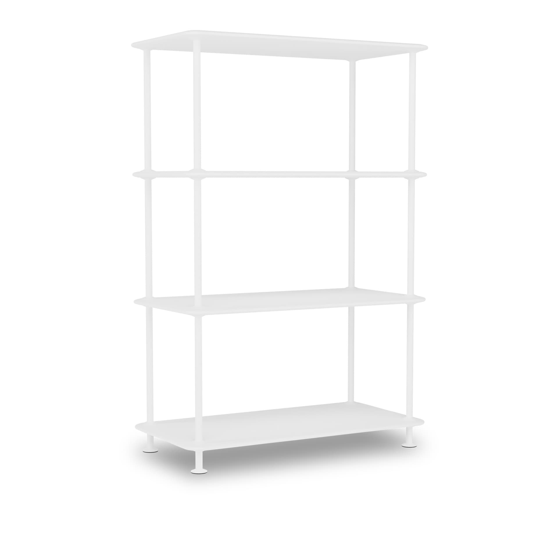 Montana - Montana Free 300000 214-Newwhitestructure 101-Newwhite - Hyller & Hyllesystem - Jakob Wagner - Hvit - Metall/Tre